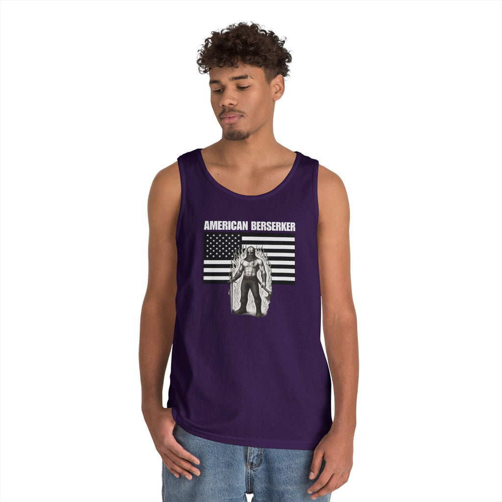 American Berserker Alt Design 3 Heavy Cotton Tank Top