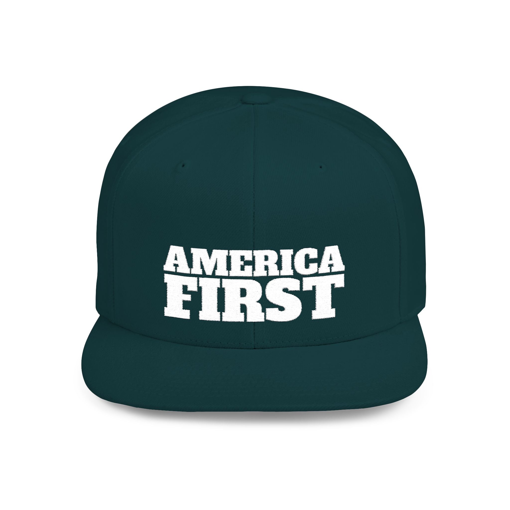 America First Snapback Cap, America First Adjustable Baseball Cap