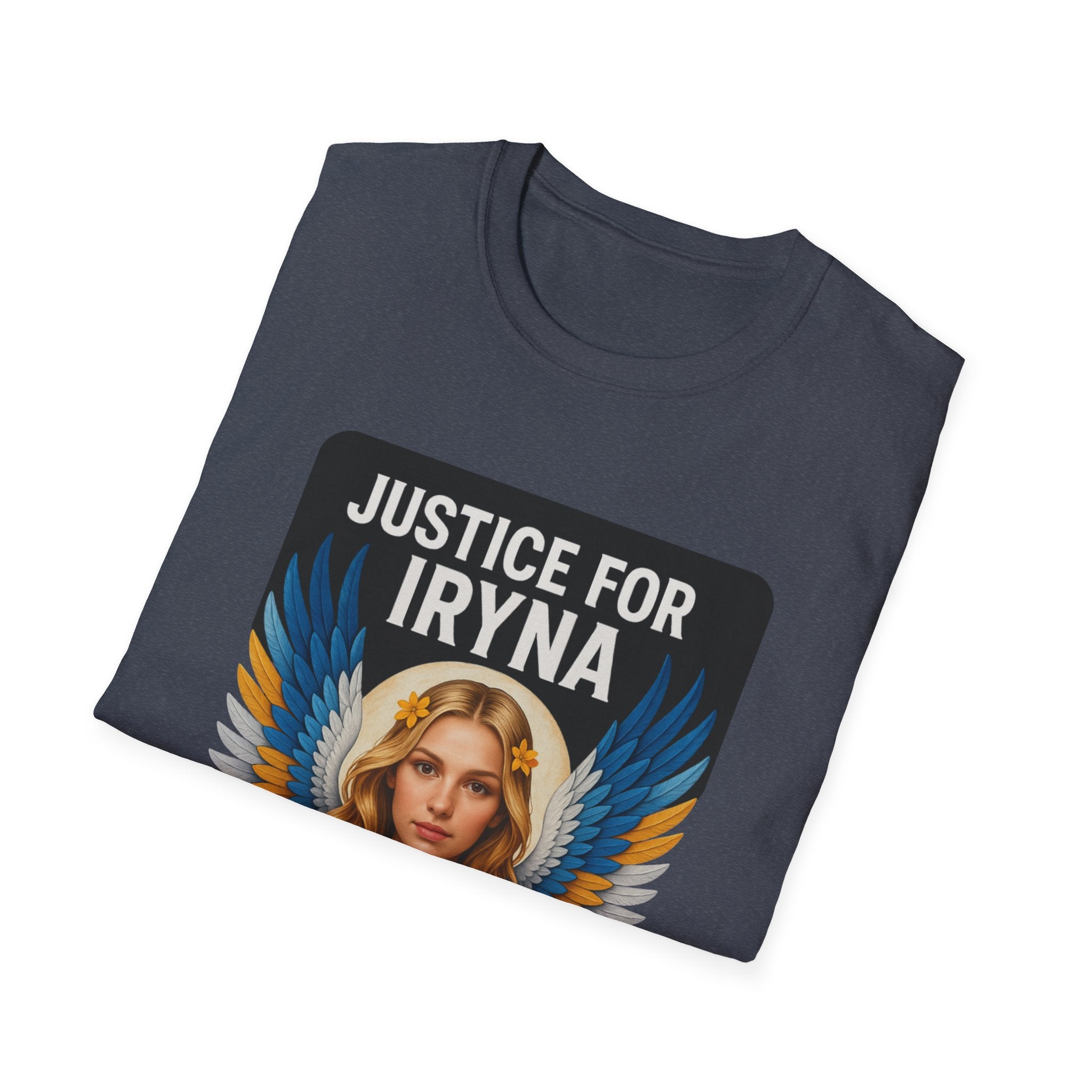 Justice For Iryna T-Shirt | Unisex Softstyle Tee, Activism Apparel, Statement Shirt