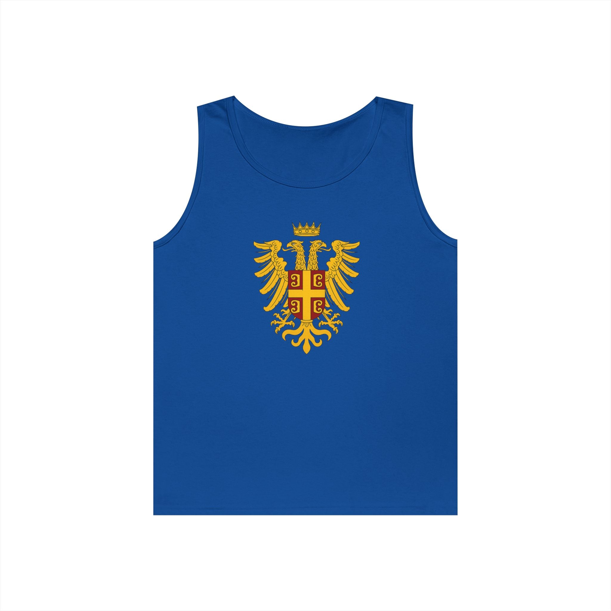 Byzantine Eagle Royal Crest Unisex Heavy Cotton Tank Top