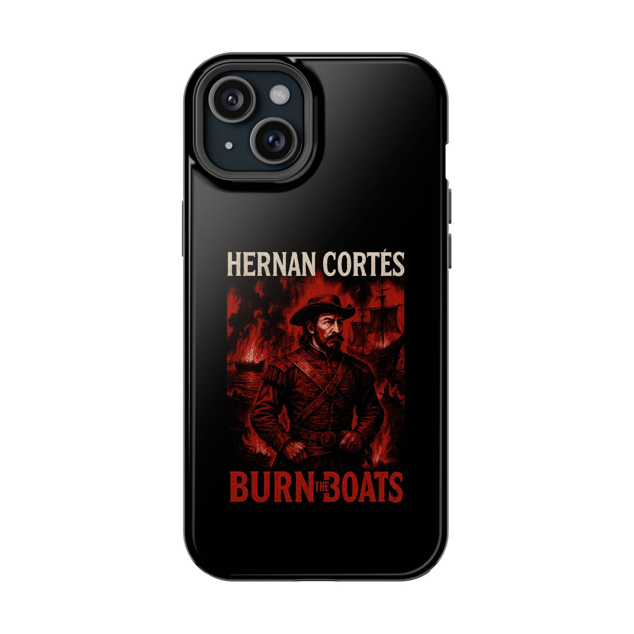 Hernan Cortes Impact-Resistant Magnetic Phone Case