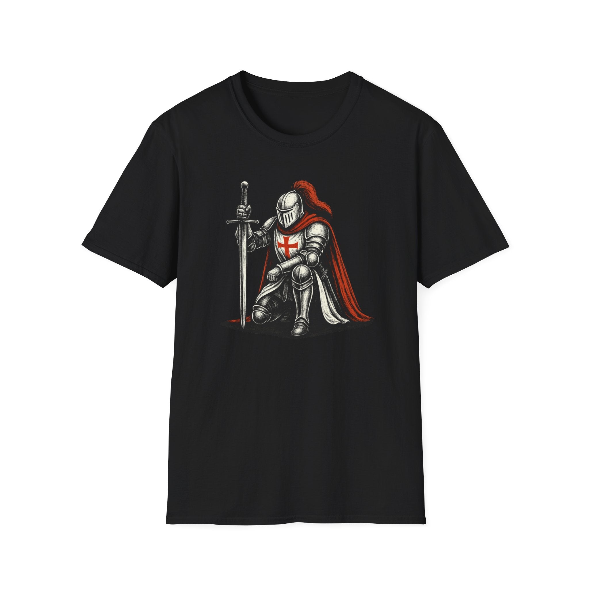 Crusader Knight Softstyle T-Shirt