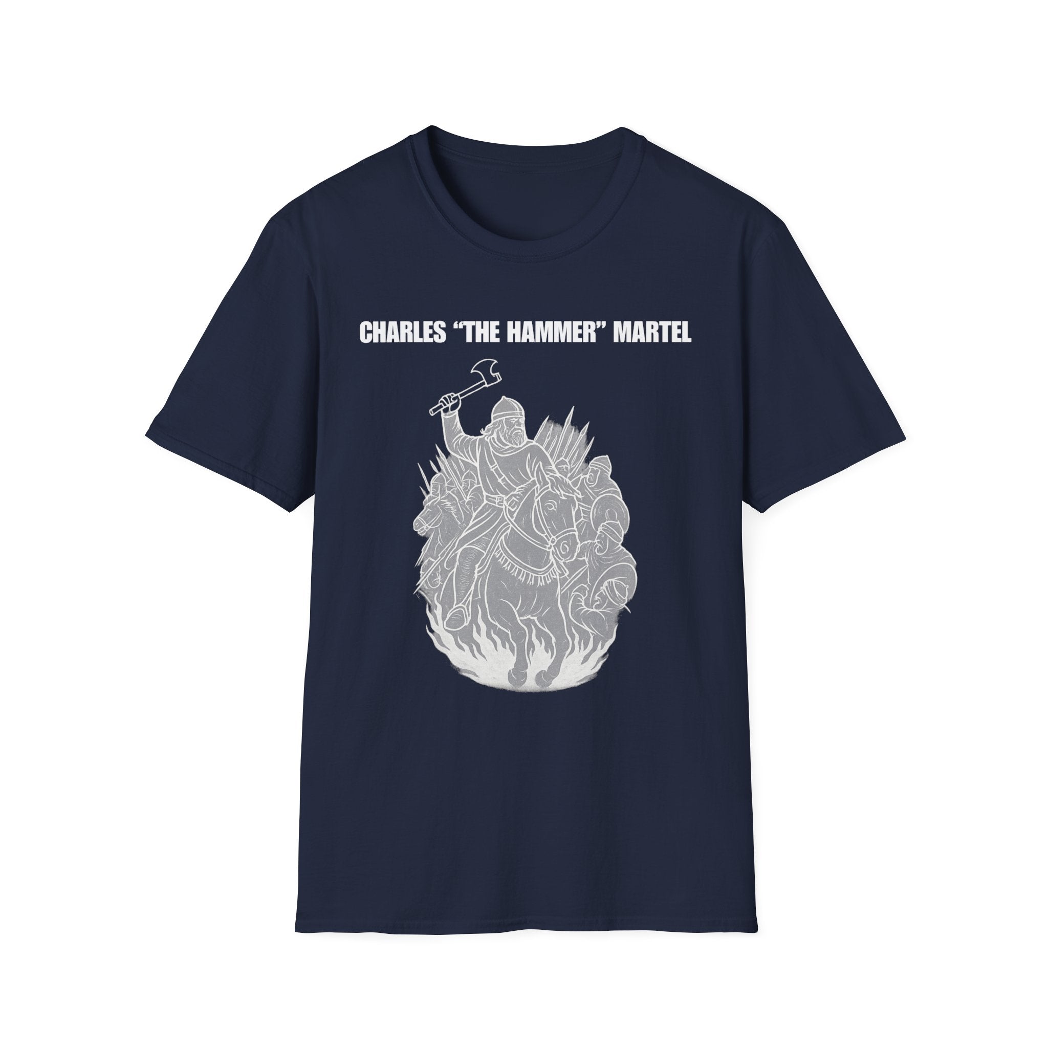Charles "The Hammer" Martel Softstyle Cotton T-Shirt
