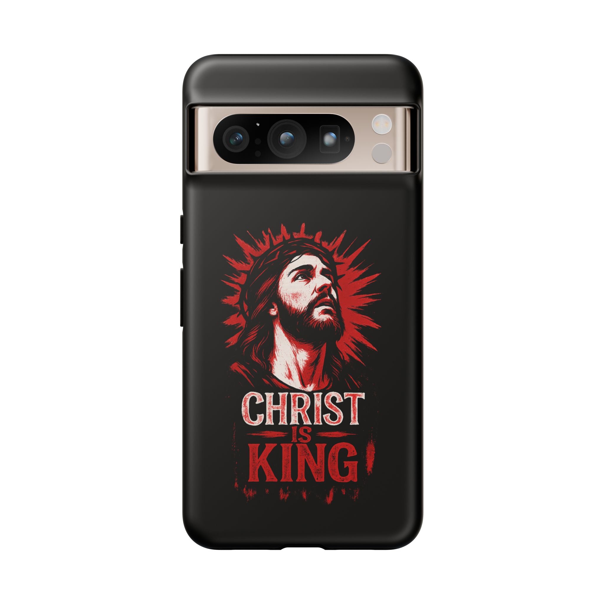 Christ is King Phone Case, Tough Phone Cover for Christian Faith