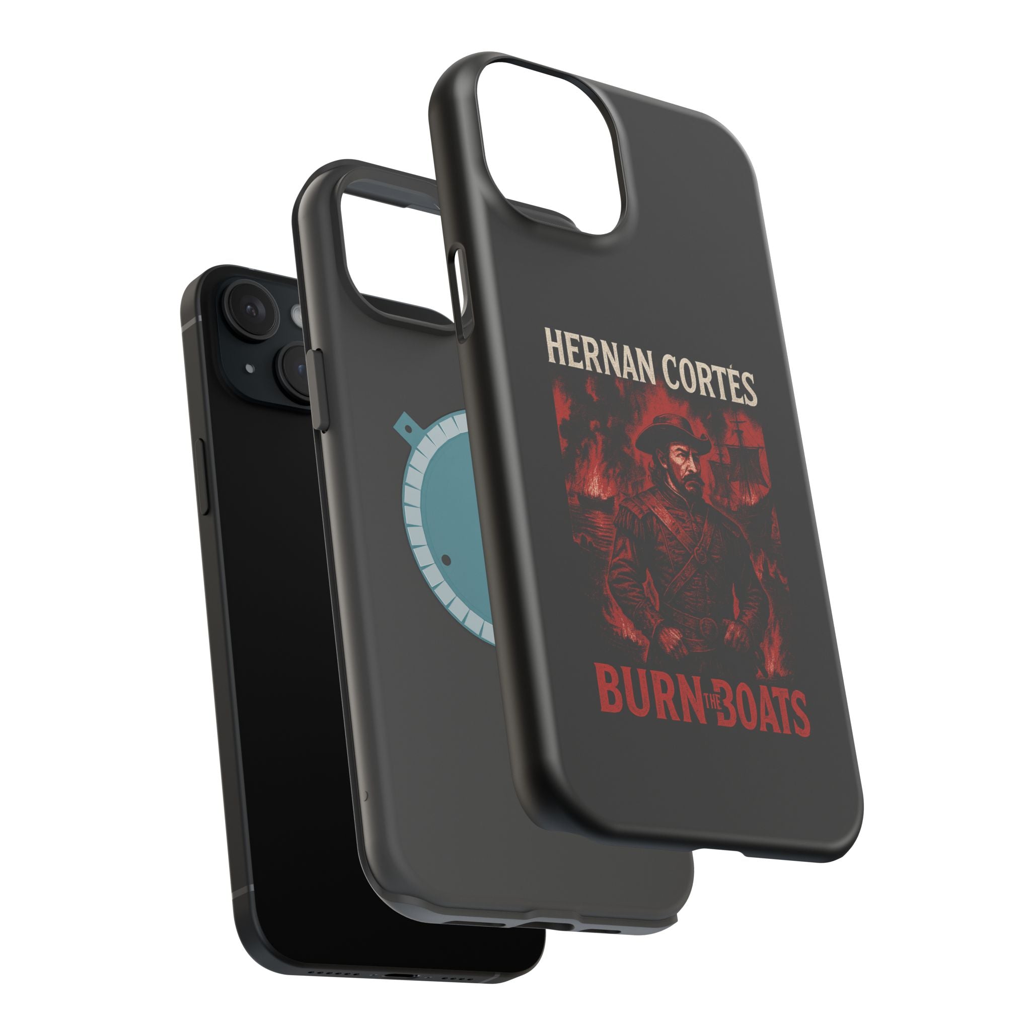 Hernan Cortes Impact-Resistant Magnetic Phone Case