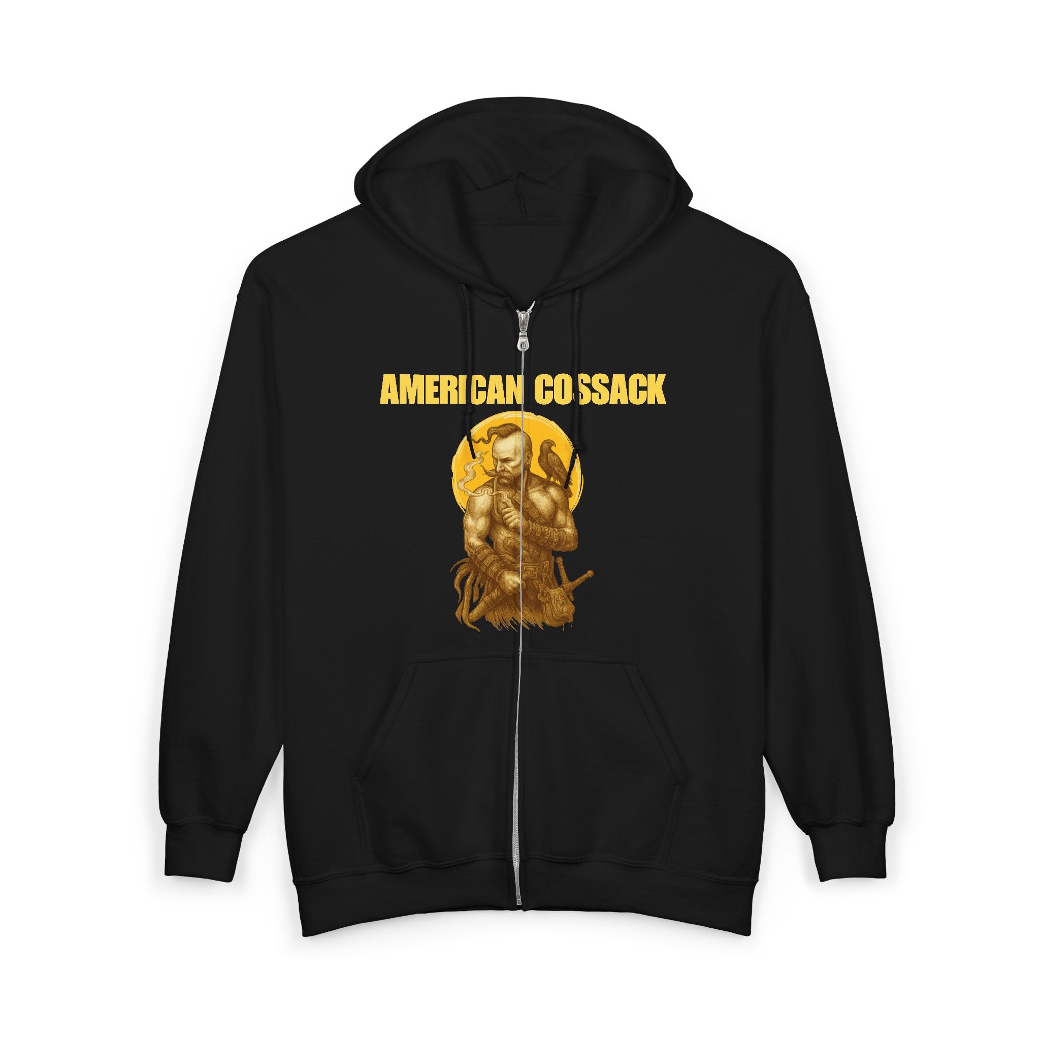 American Cossack Alt Design 2 Full Zip Hoodie