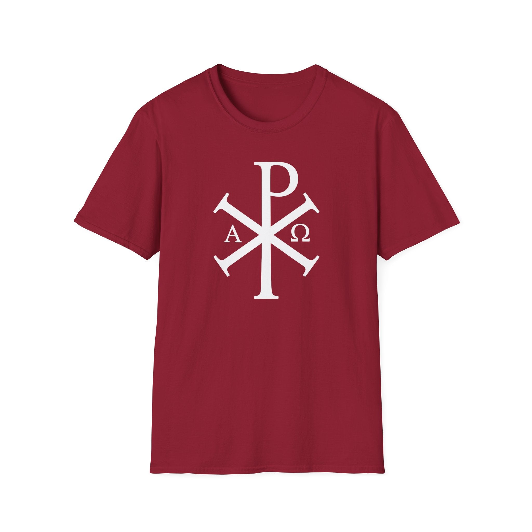 Pi Chi Rho White Design Graphic Softstyle T-Shirt