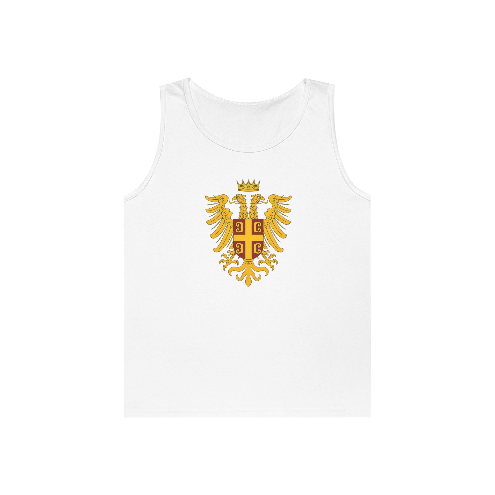 Byzantine Eagle Royal Crest Unisex Heavy Cotton Tank Top