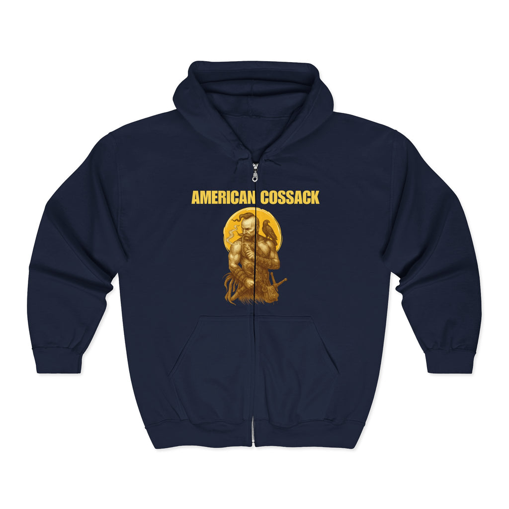 American Cossack Alt Design 2 Full Zip Hoodie