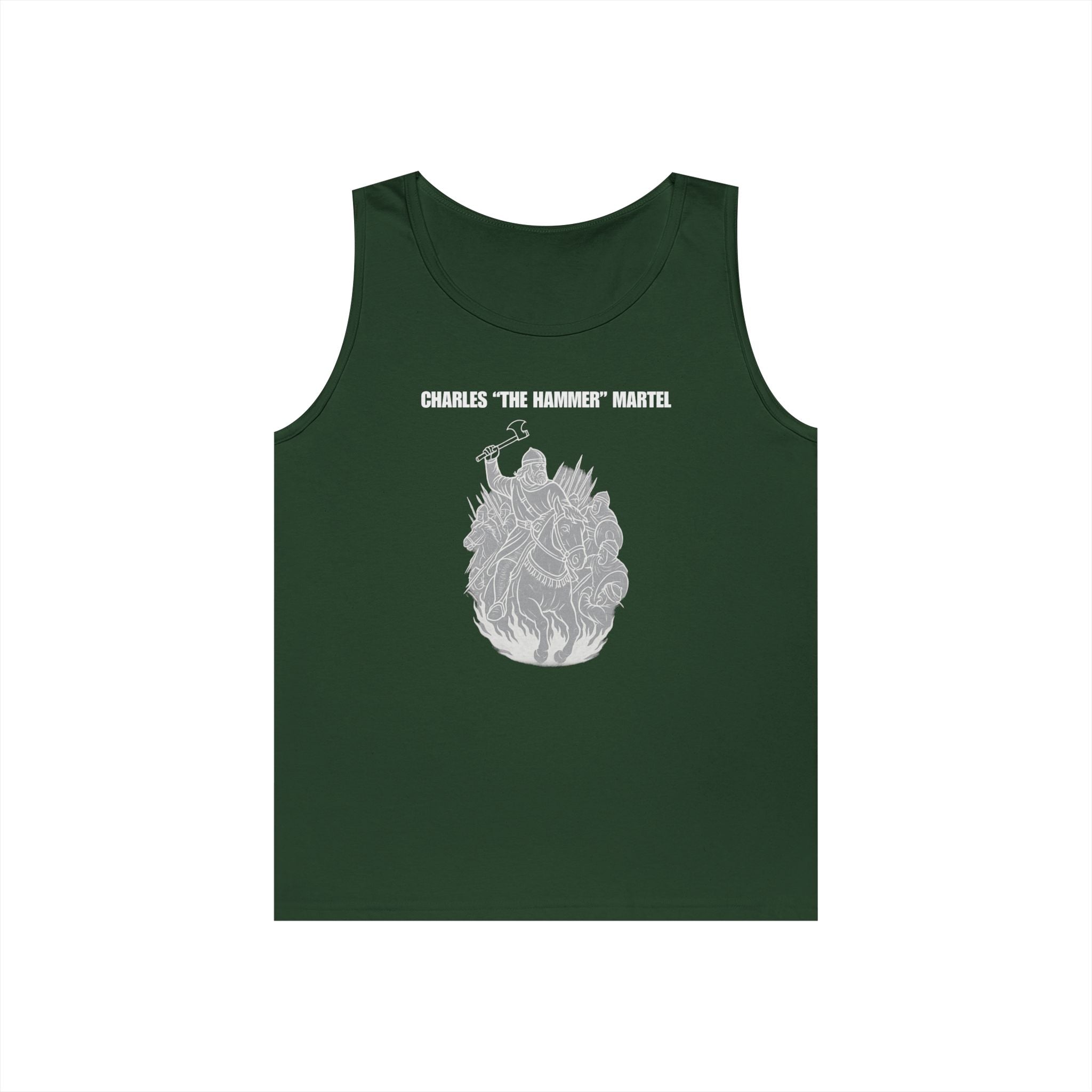 Charles "The Hammer" Martel Heavy Cotton Tank Top