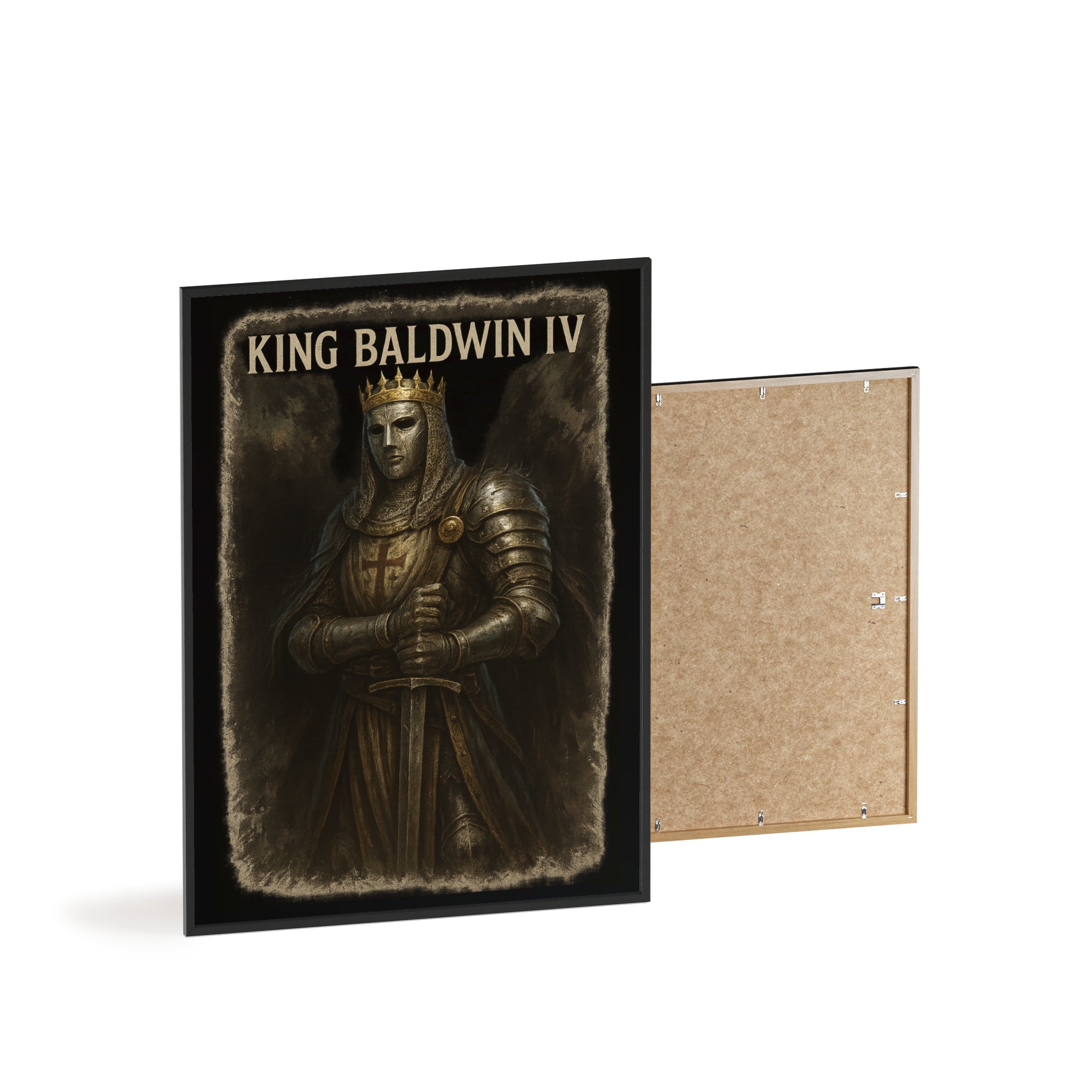 Medieval King Baldwin IV Framed Poster
