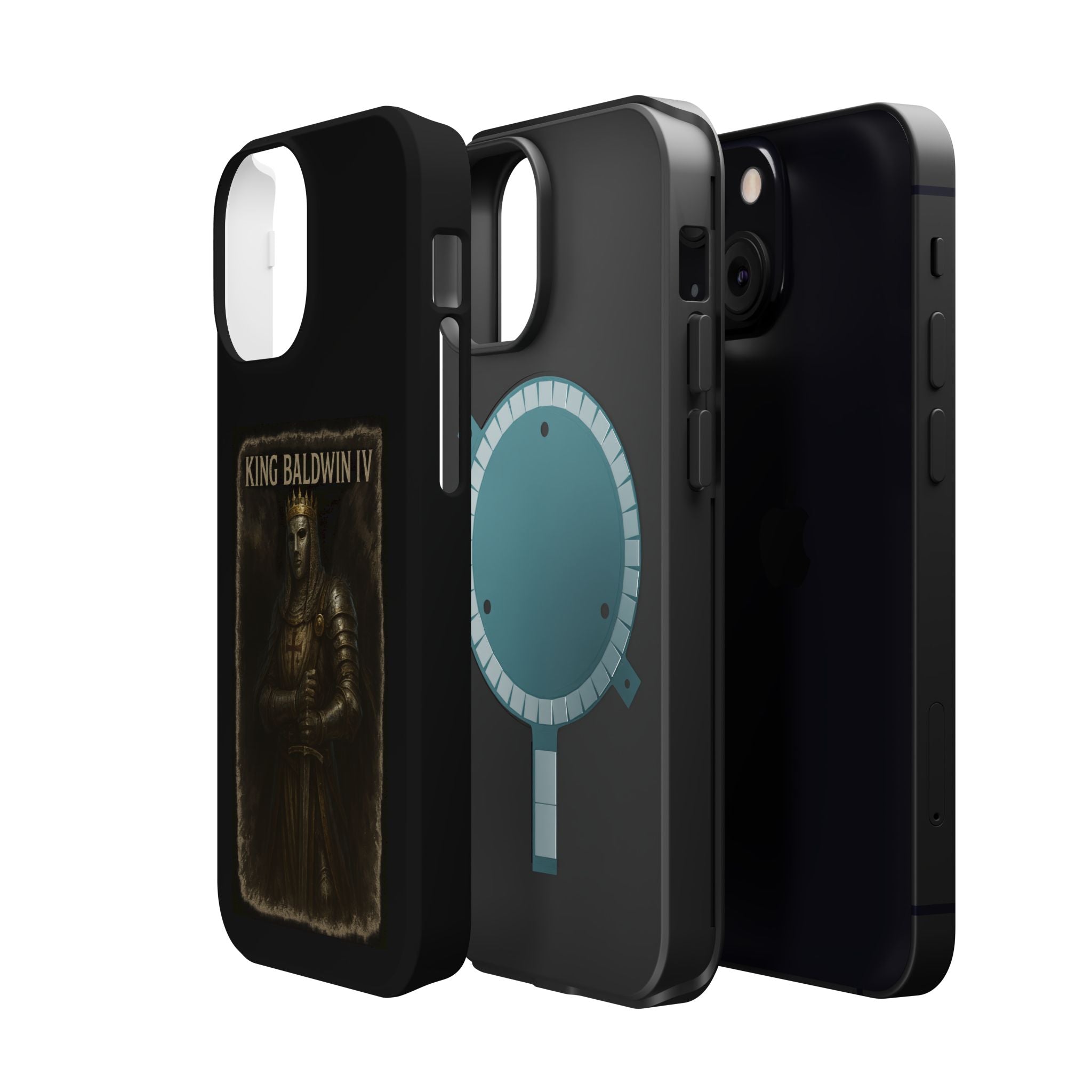 King Baldwin IV Impact-Resistant Magnetic Phone Case