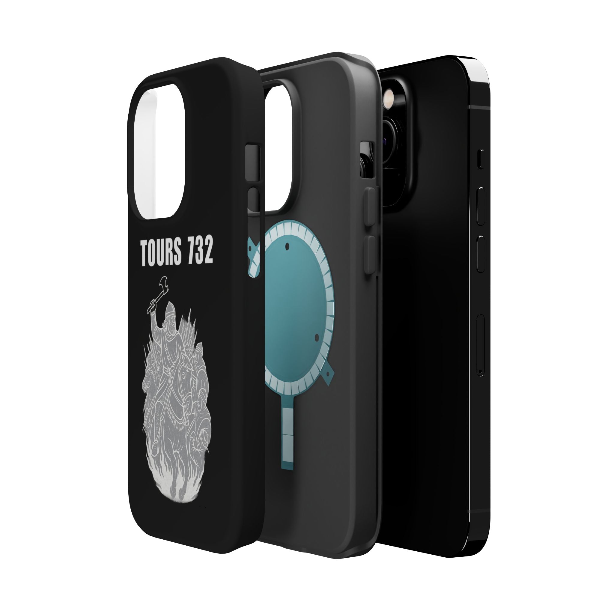 Battle of Tours Charles "The Hammer" Martel Magnetic Impact-Resistant Cases