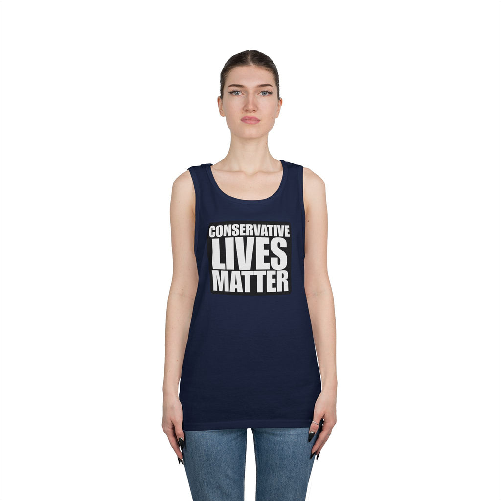 Conservative Lives Matter Alt Design Heavy Cotton Tank Top