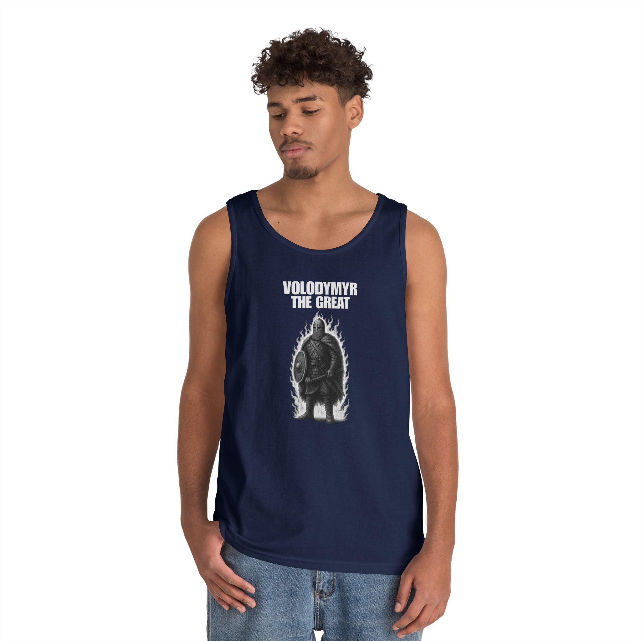 Volodymyr The Great Heavy Cotton Tank Top