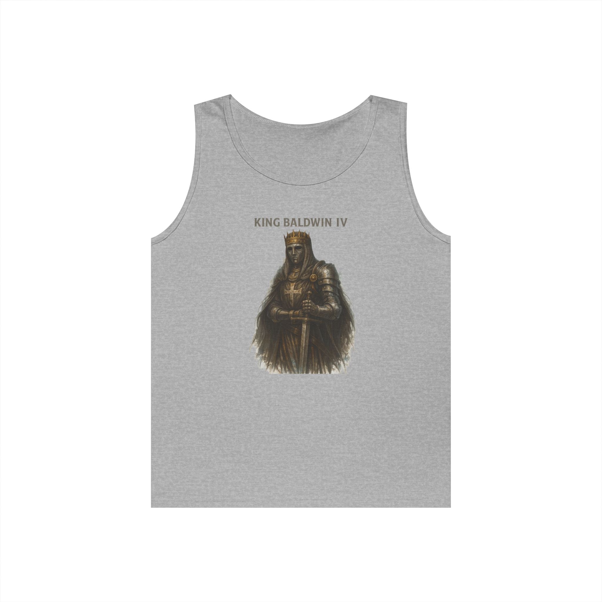 King Baldwin IV Unisex Heavy Cotton Tank Top