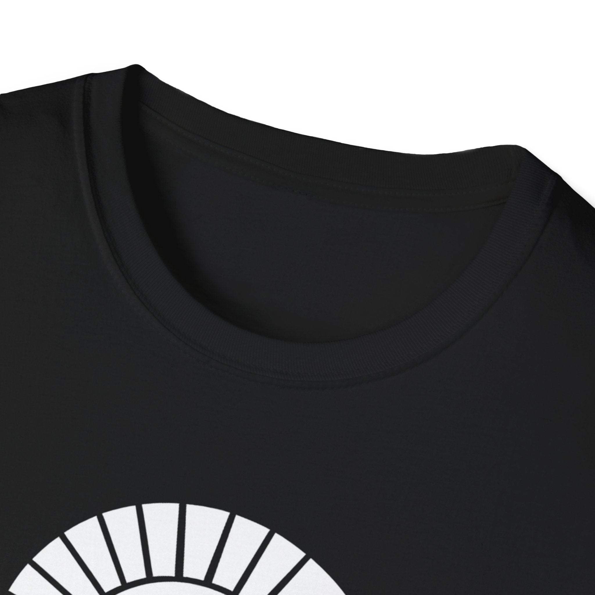 Molon Labe "Come and Take It!" in Greek Large Text White Design Softstyle Cotton T-Shirt