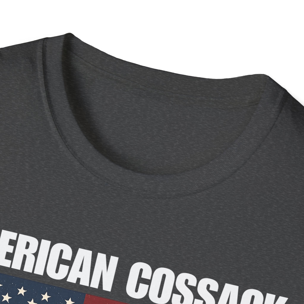Patriotic American Cossack Softstyle T-Shirt