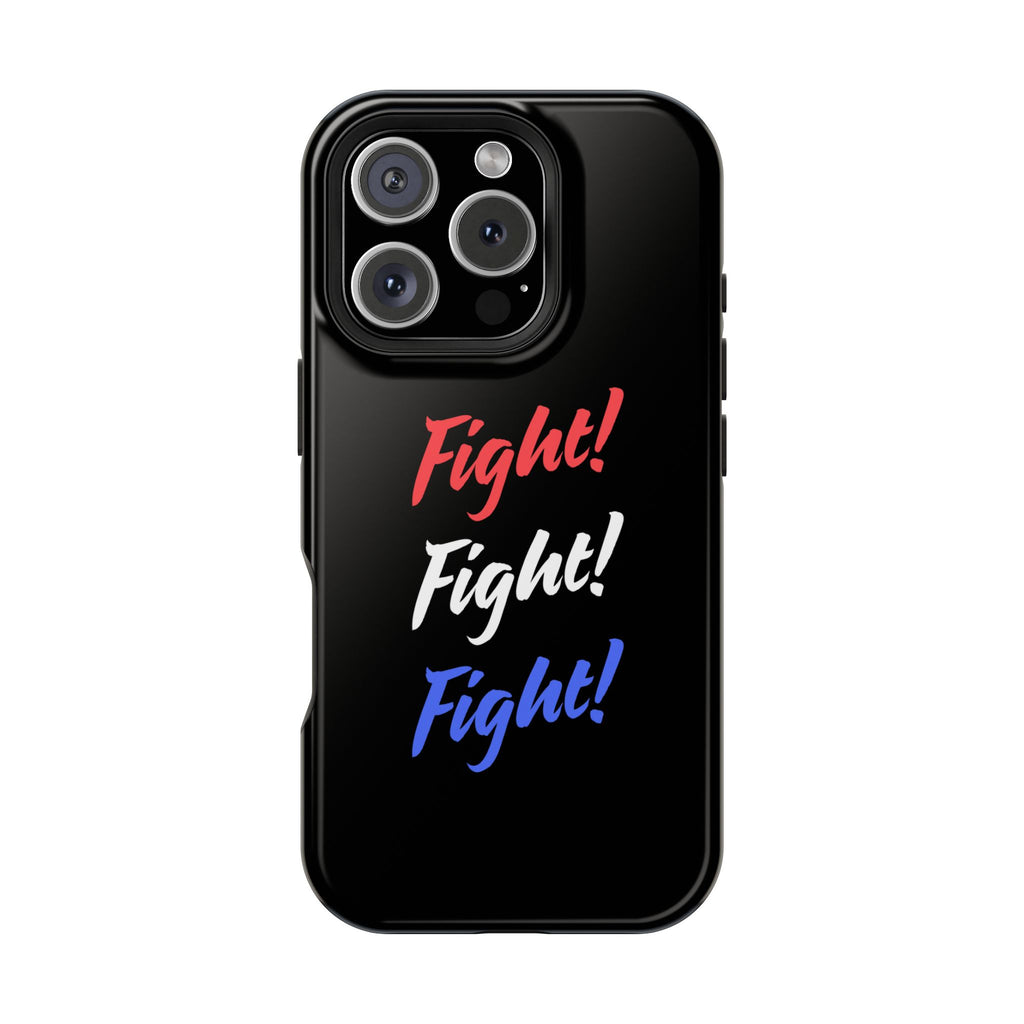 Magnetic Phone Cases, Motivational Phone Cover, Fight! Fight! Fight! Case, Personalized Phone Accessory, Unique Gift for Fighters