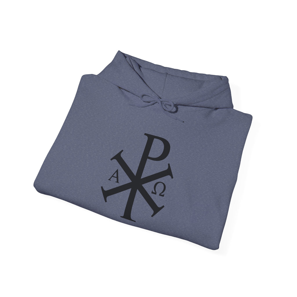 Pi Chi Rho Black Design Graphic Pull Over Hoodie Sweatshirt