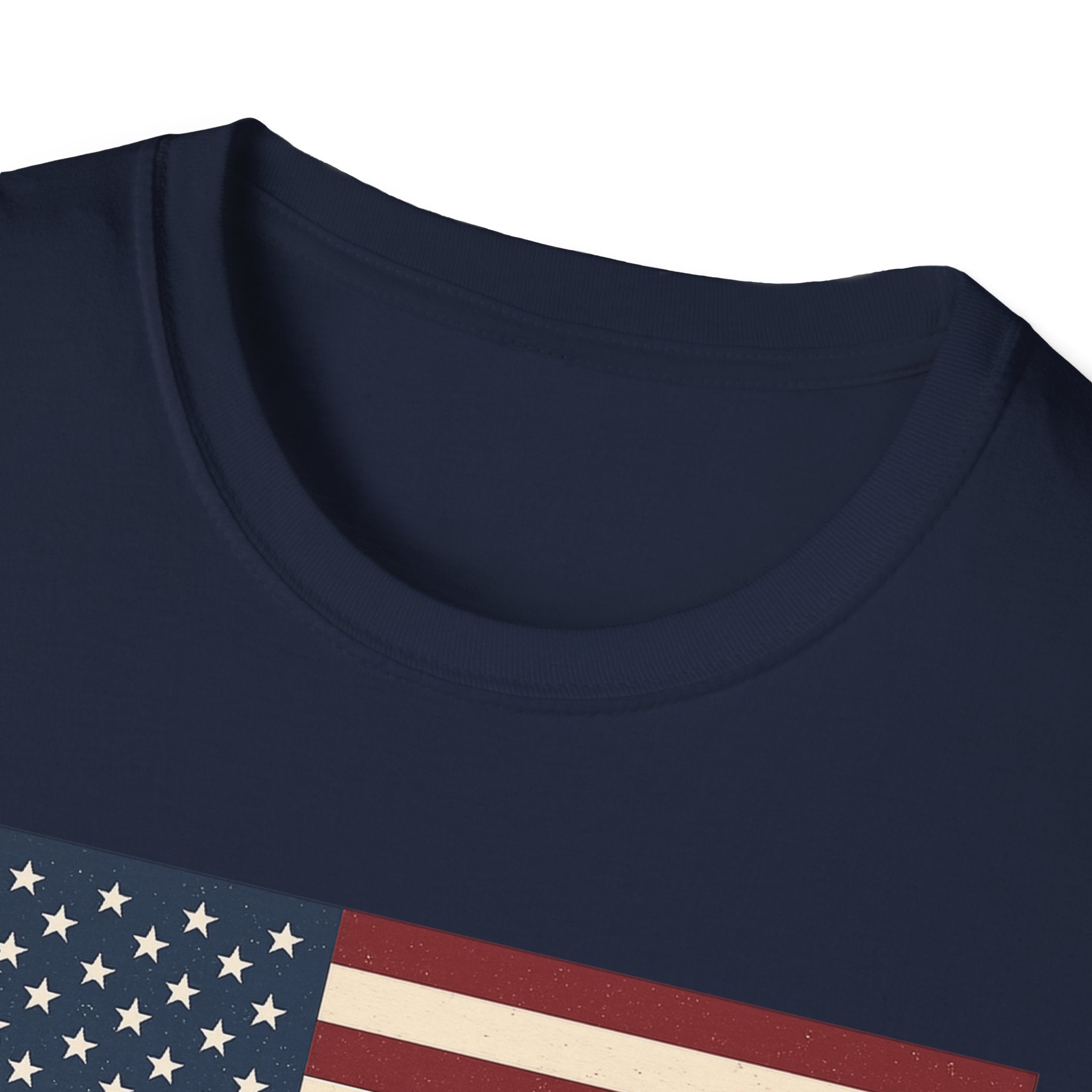 American Flag Softstyle Cotton Shirt T-Shirt