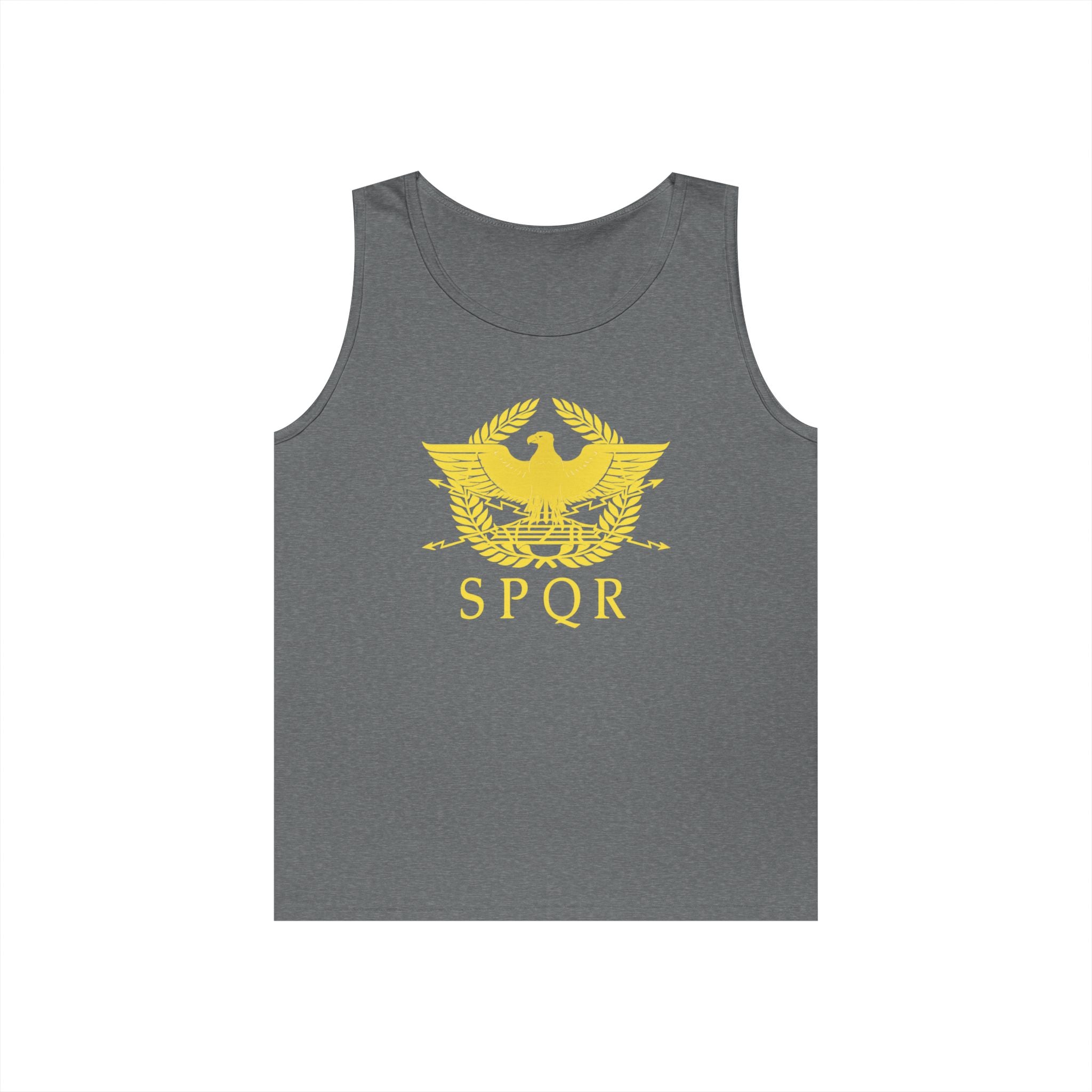 Roman Eagle SPQR Unisex Heavy Cotton Tank Top
