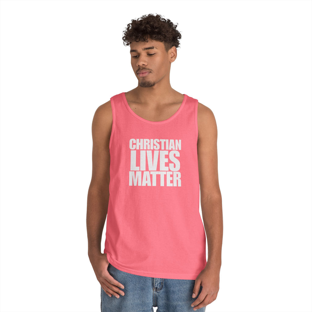 Christian Lives Matter Heavy Cotton Tank Top