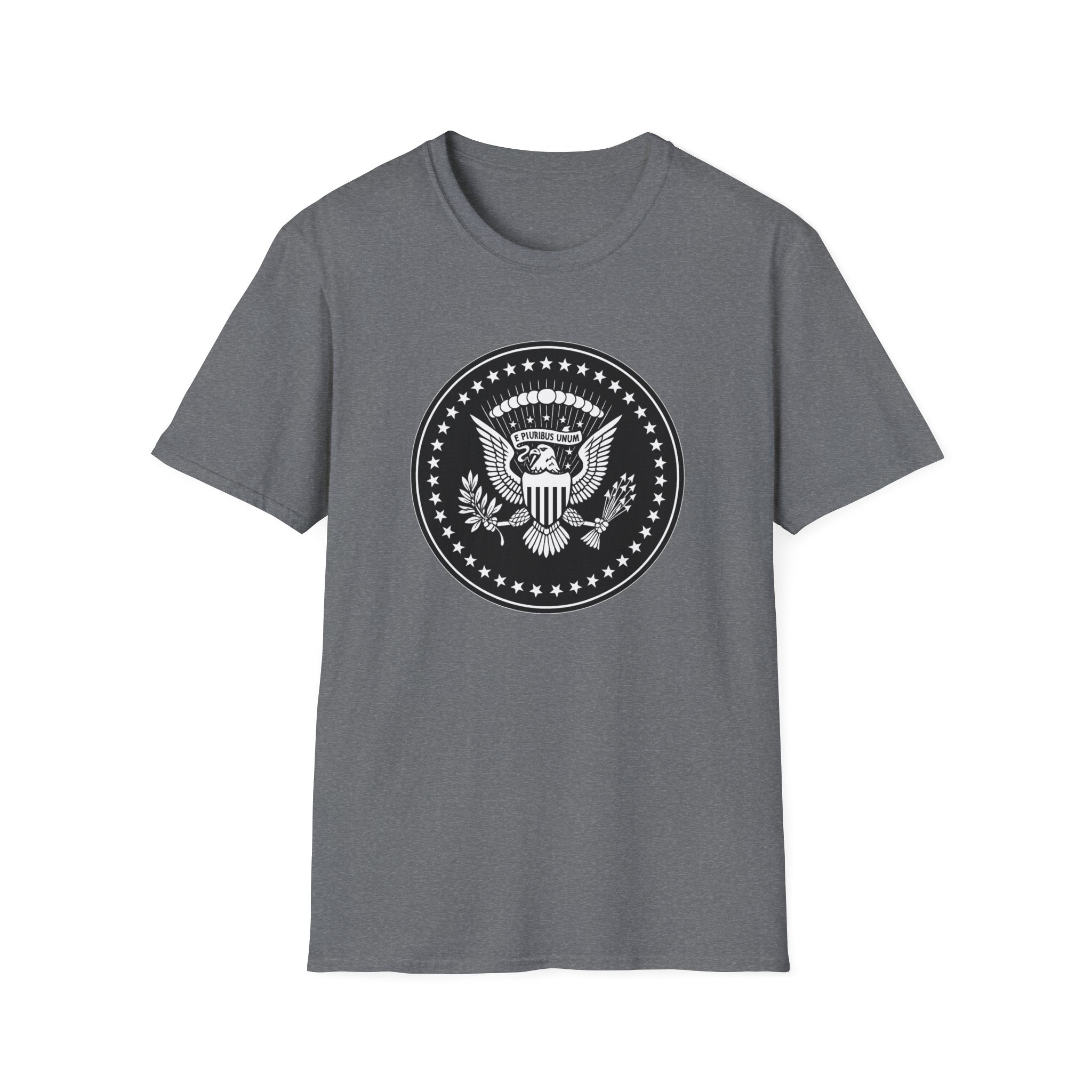 American Eagle Presidential Seal Design Graphic Cotton T-Shirt