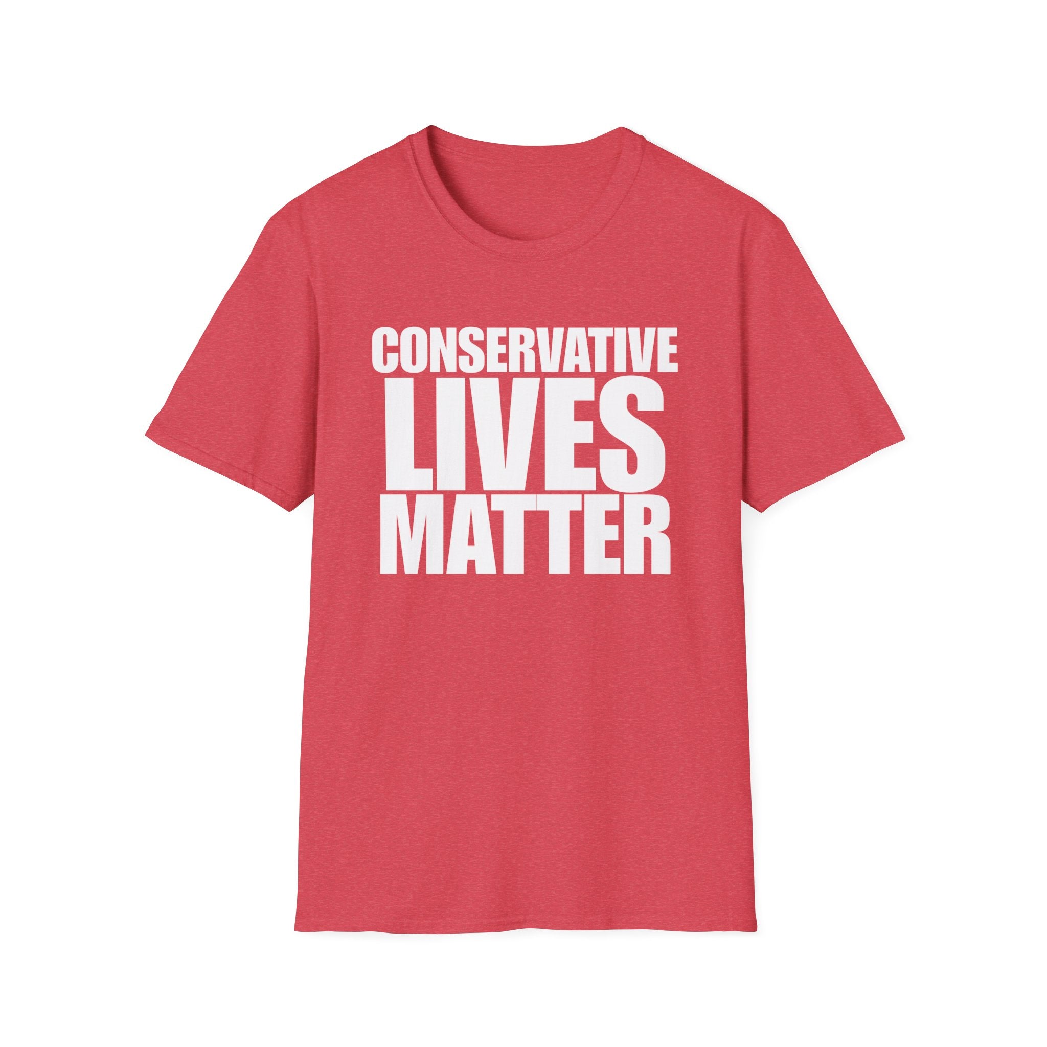 Conservative Lives Matter Graphic Cotton T-Shirt
