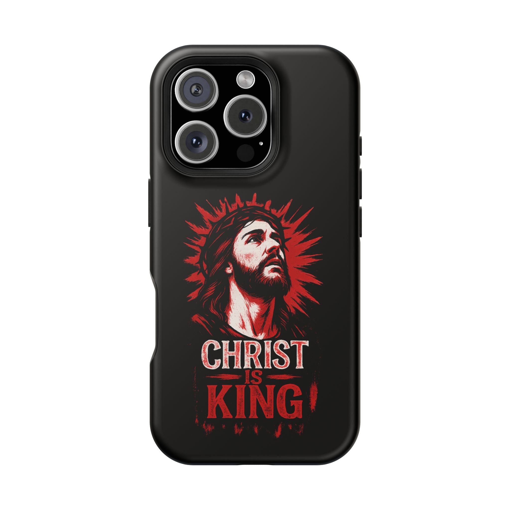Christ is King Impact Resistant Magnetic Phone Case