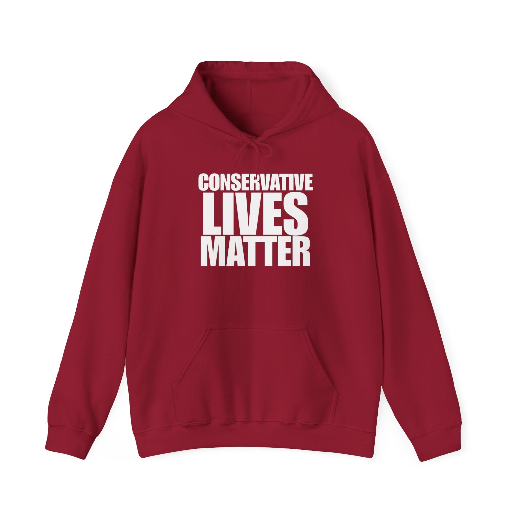 Conservative Lives Matter Pull Over Hoodie Sweatshirt