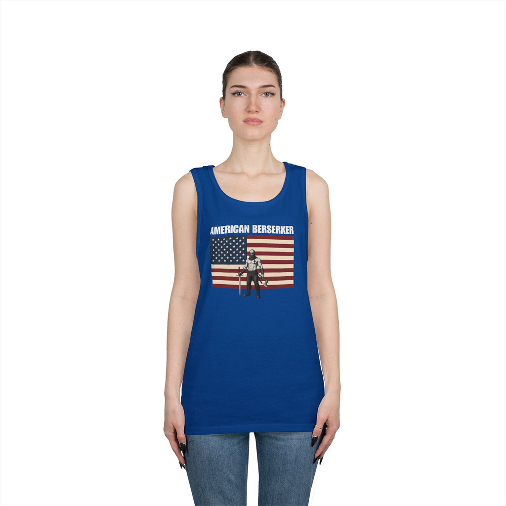 Bold American Berserker Heavy Cotton Tank Top