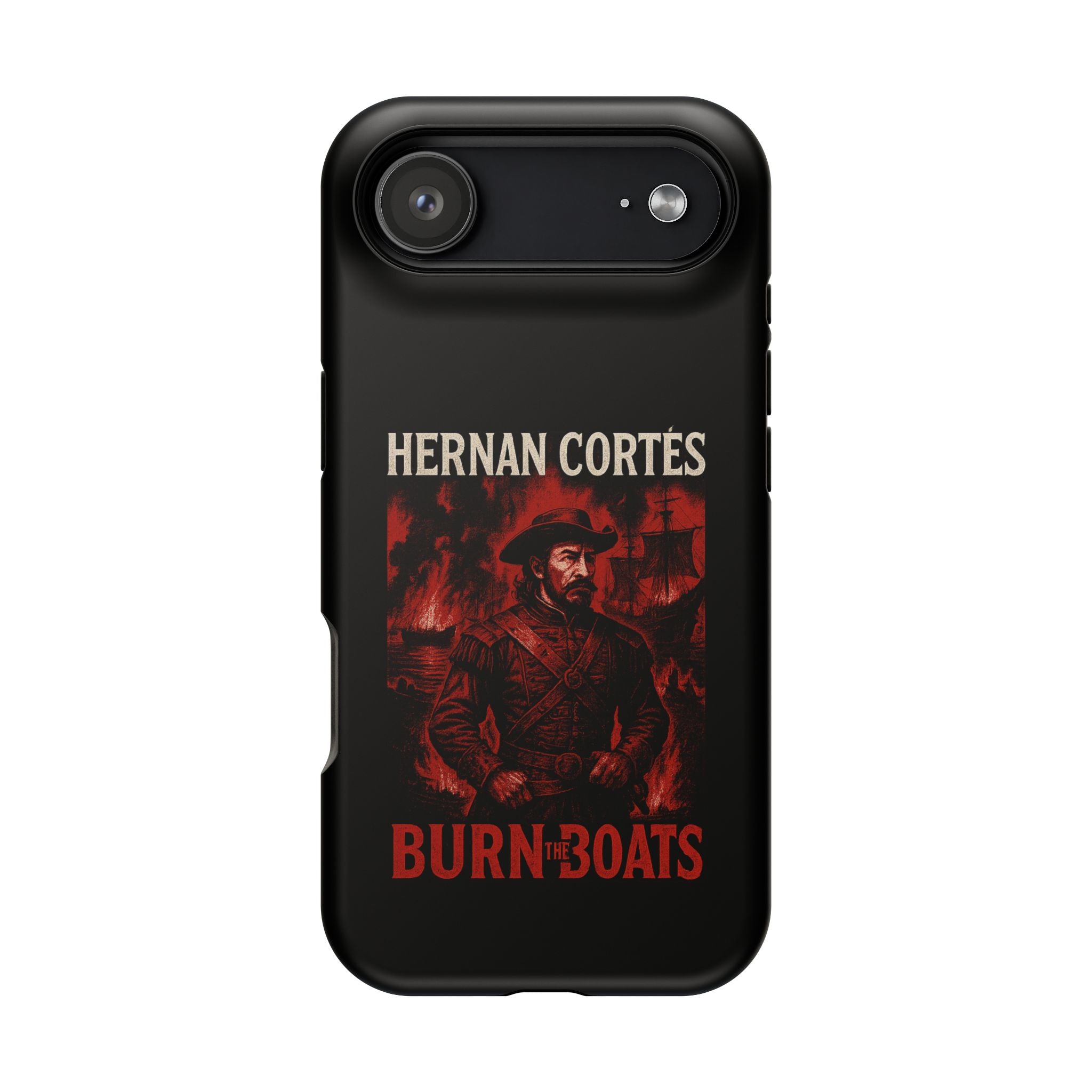 Hernan Cortes Impact-Resistant Magnetic Phone Case