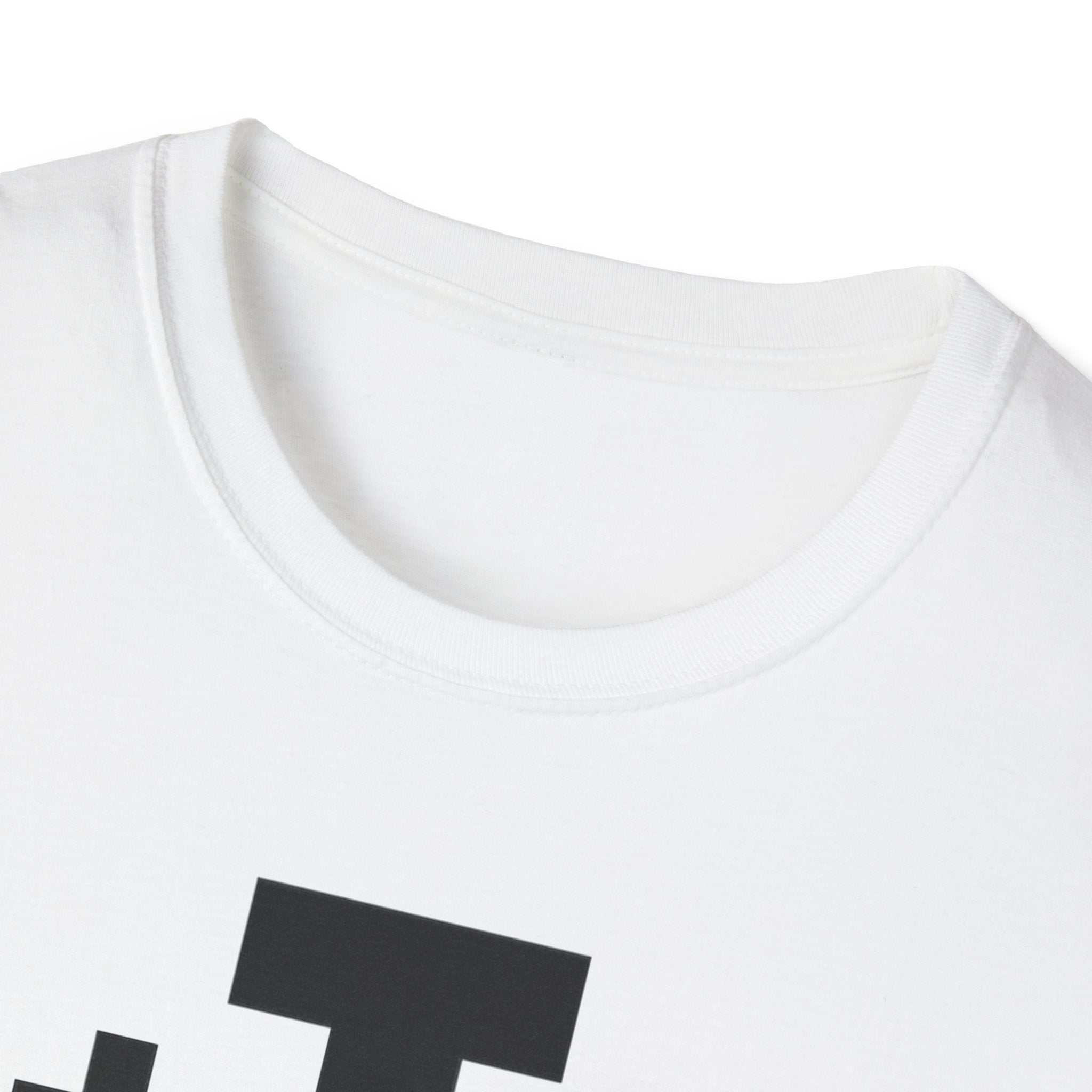 Cross of Jerusalem Black Design Softstyle T-Shirt