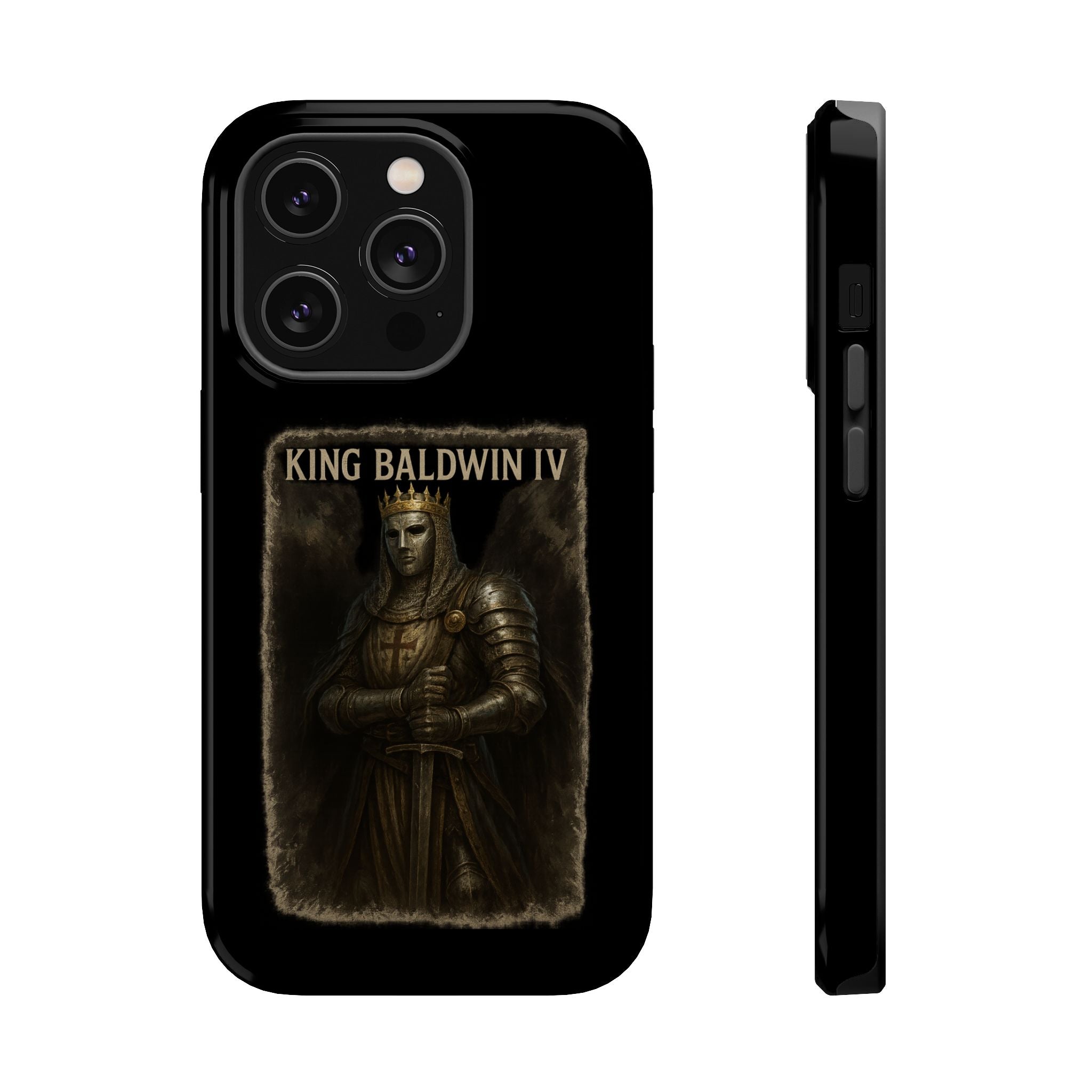 King Baldwin IV Impact-Resistant Magnetic Phone Case