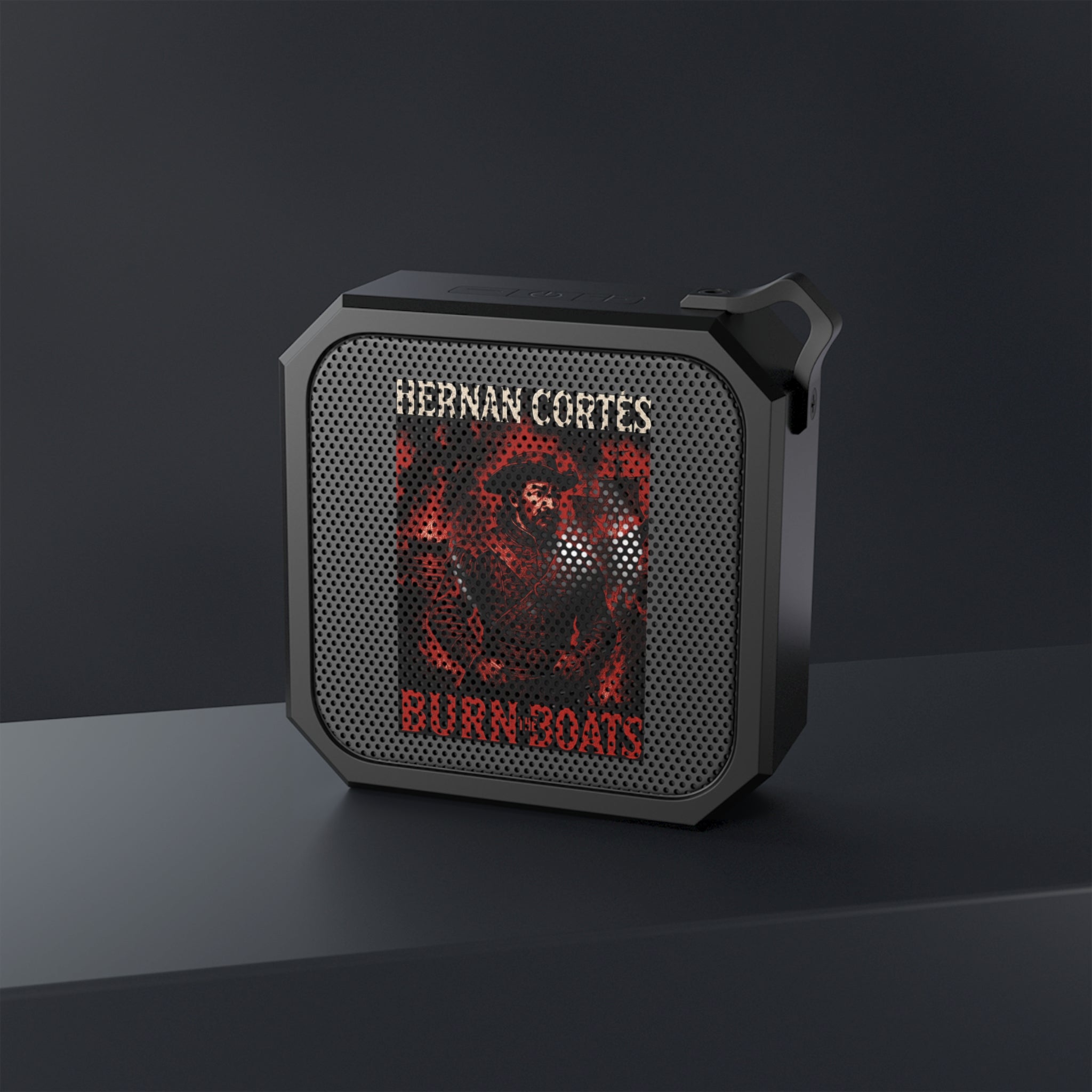 Hernan Cortes Burn The Boats Portable Bluetooth Speaker