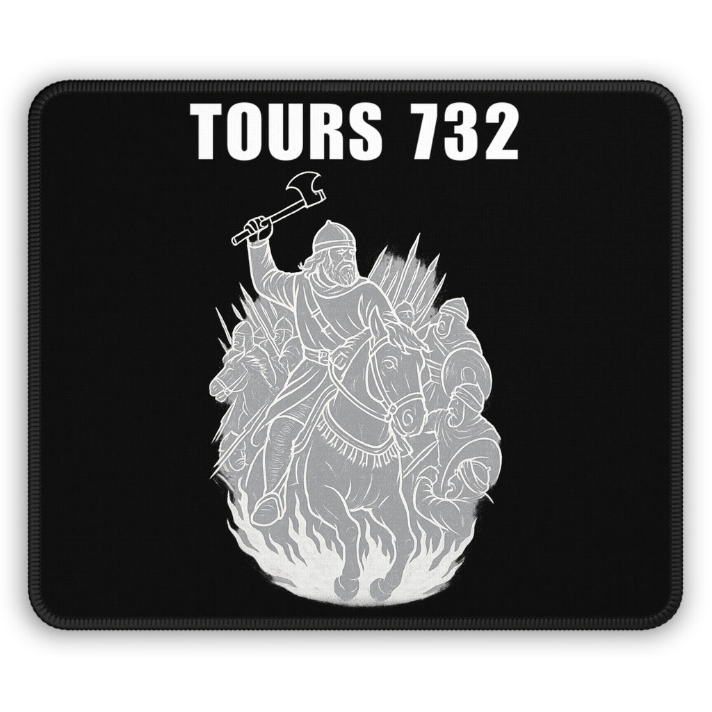 Battle of Tours 732 AD Charles "The Hammer" Martel Design Epic Gaming Mouse Pad
