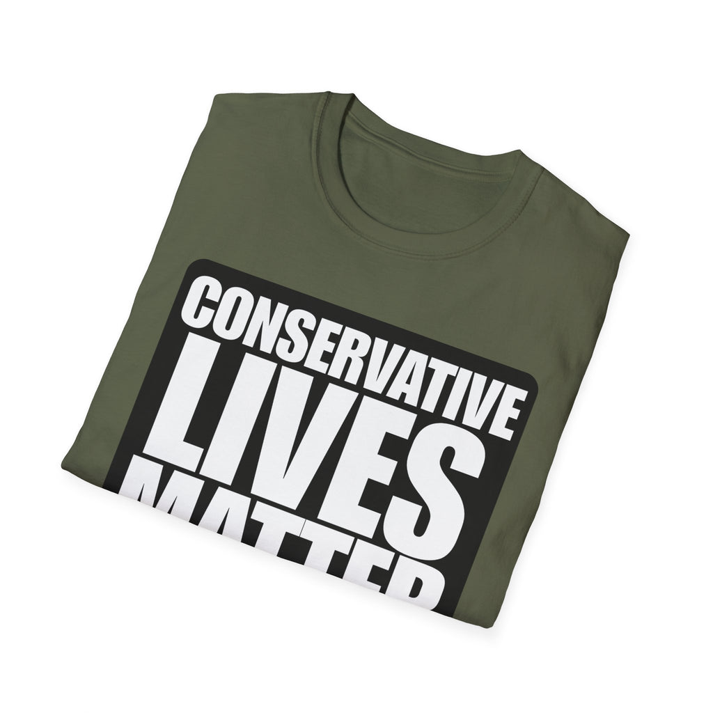 Conservative Lives Matter Alt Design Graphic Cotton T-Shirt