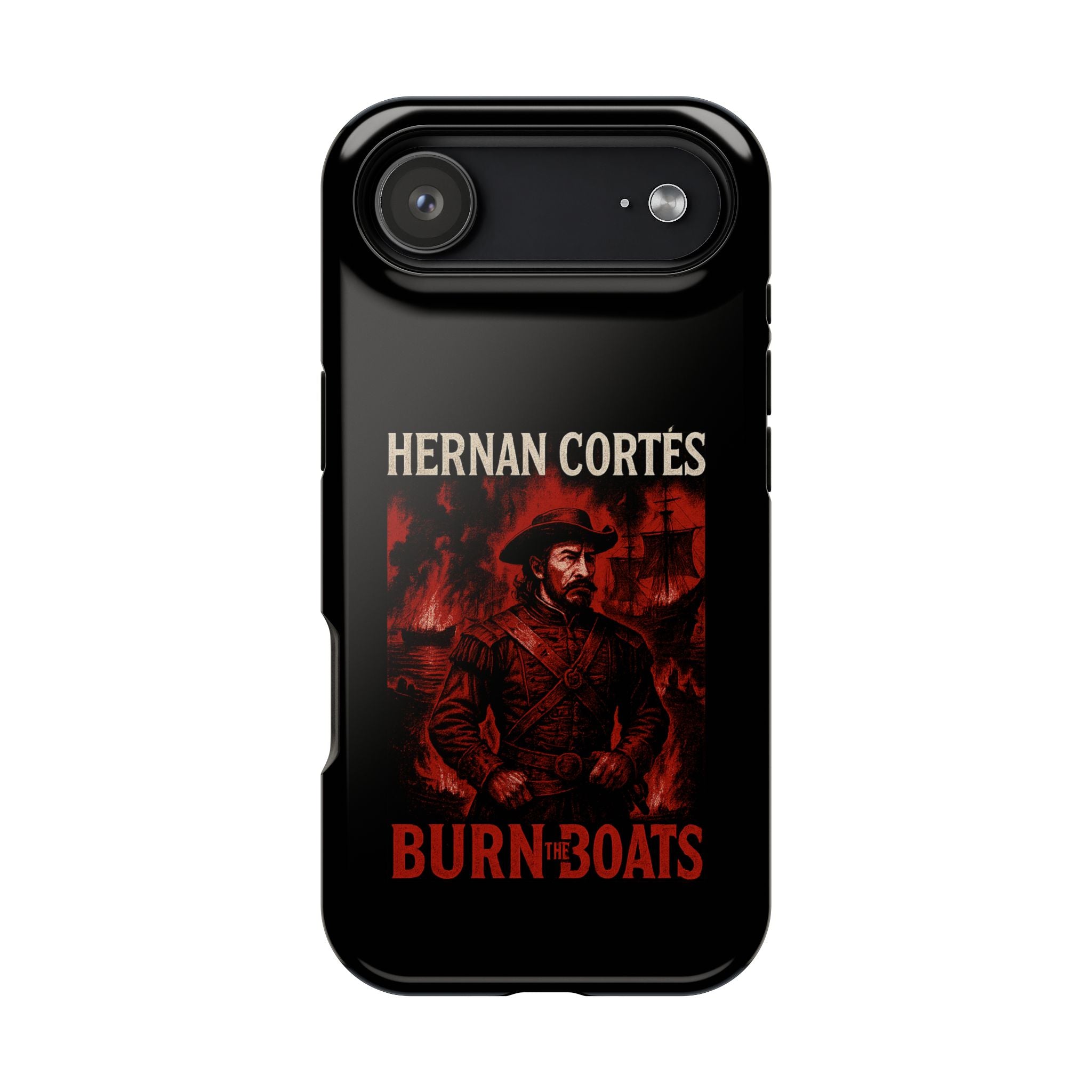 Hernan Cortes Impact-Resistant Magnetic Phone Case