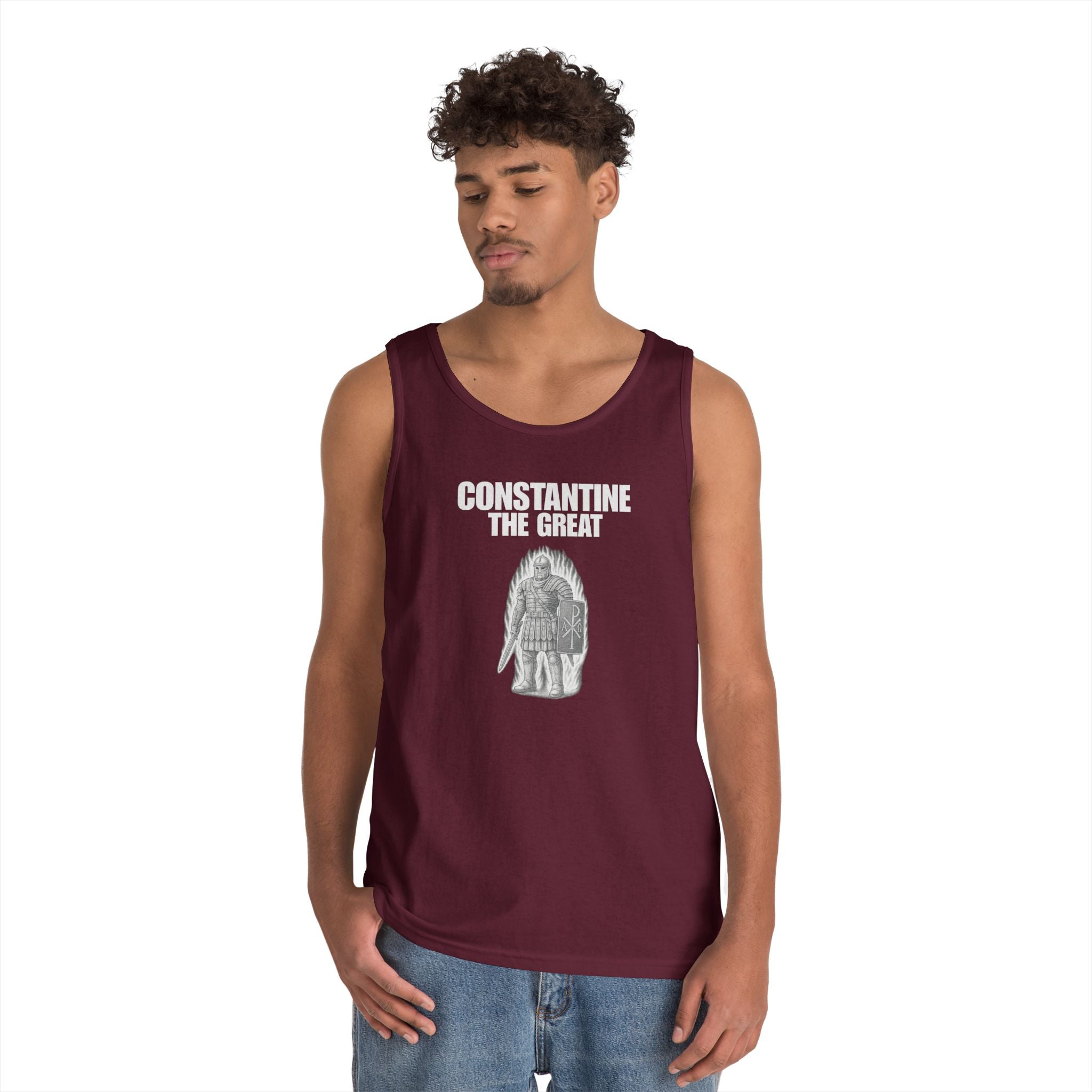 Constantine the Great Heavy Cotton Tank Top