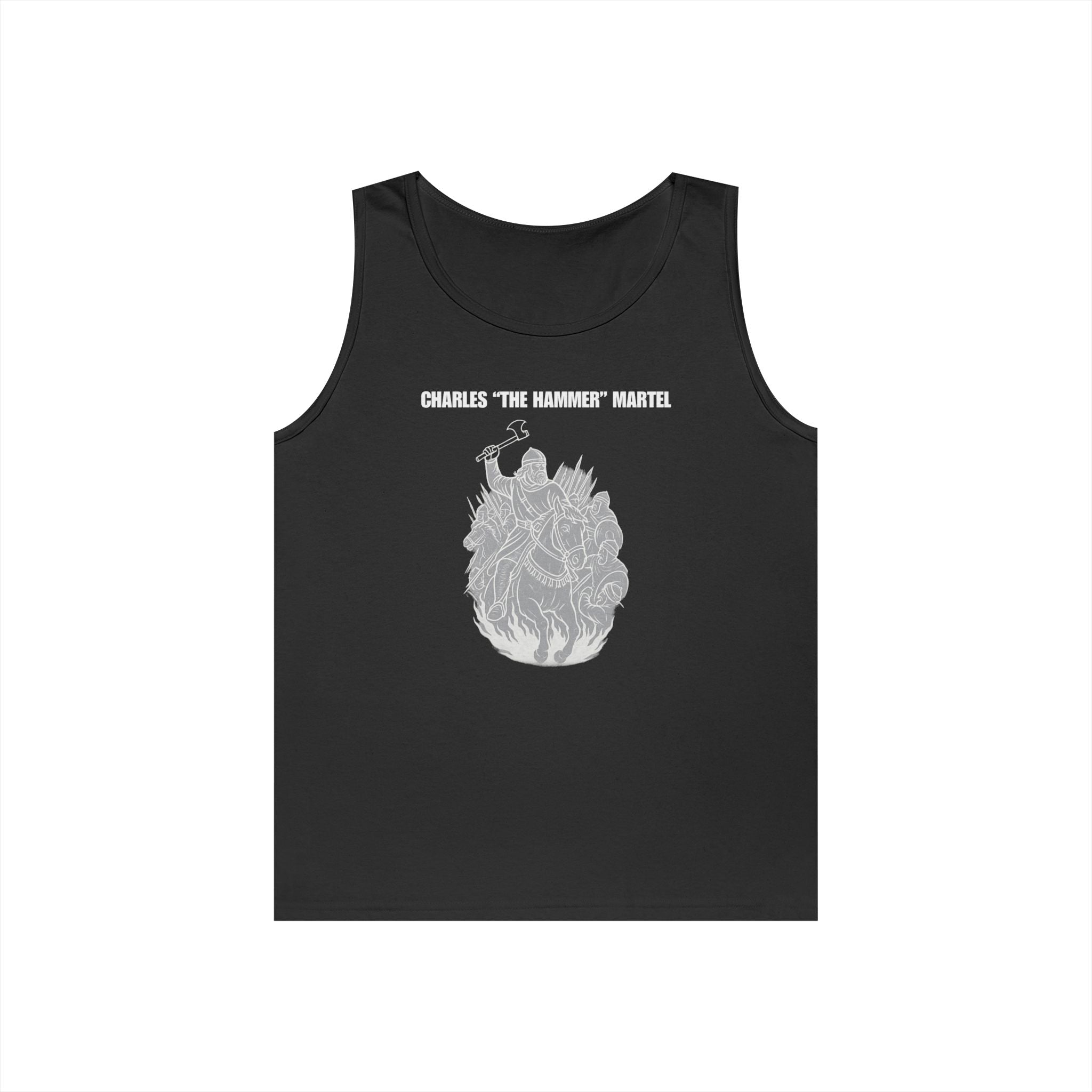 Charles "The Hammer" Martel Heavy Cotton Tank Top