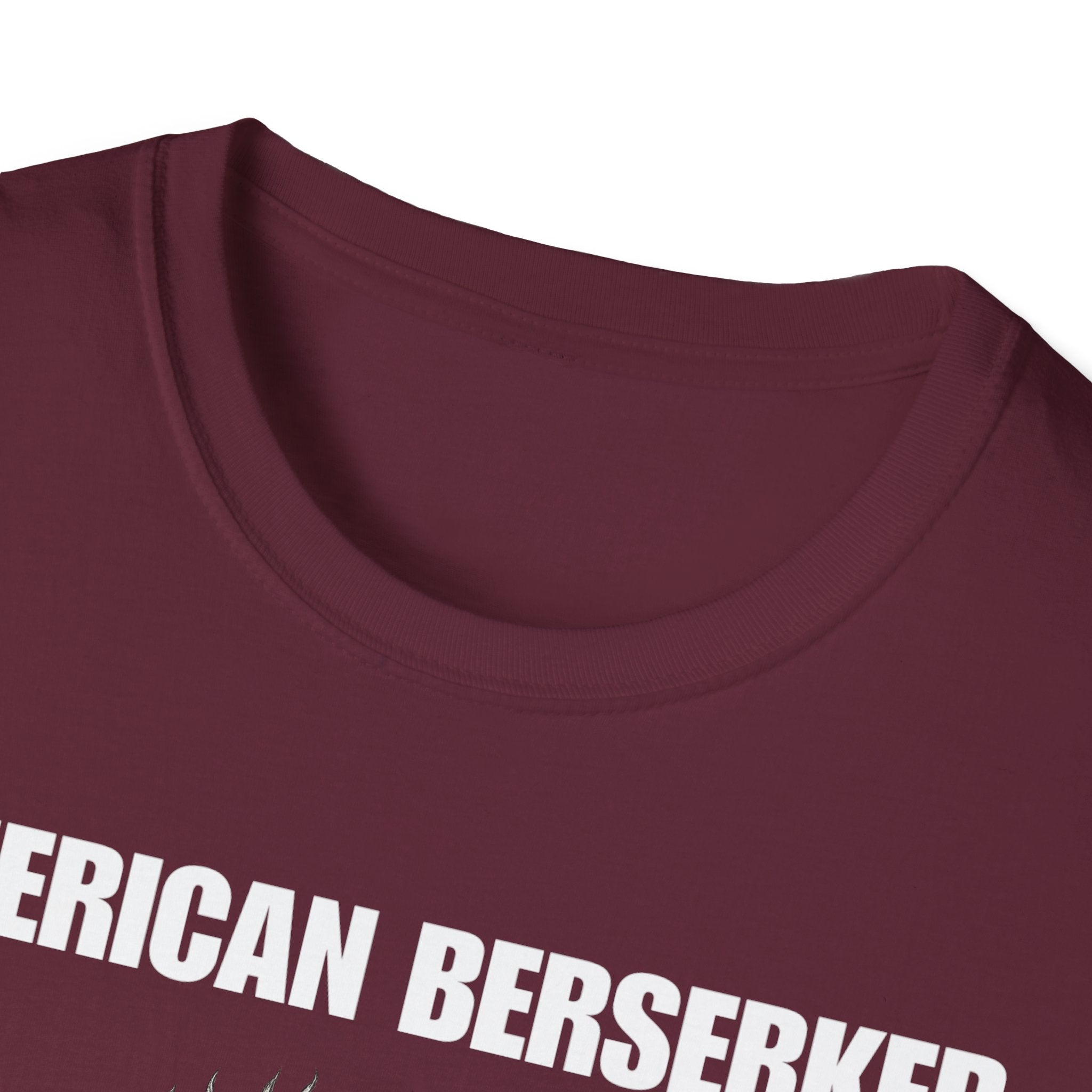 American Berserker Alt Design Graphic Softstyle Cotton T-Shirt