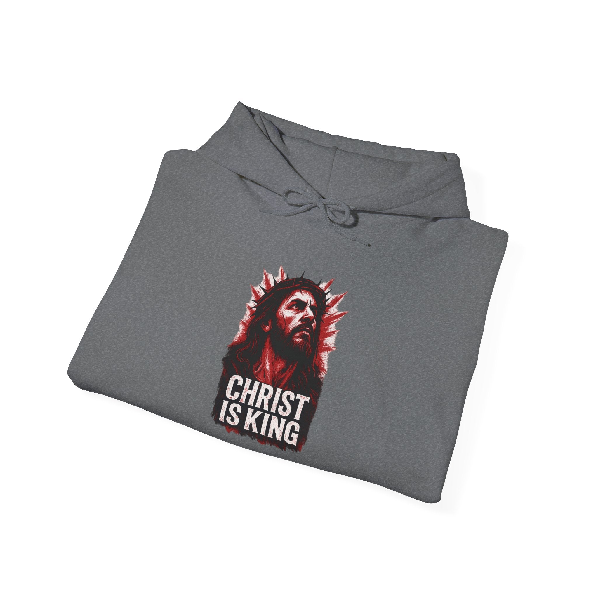 Christ Is King Hooded Sweatshirt, Christ Is King Sweatshirt
