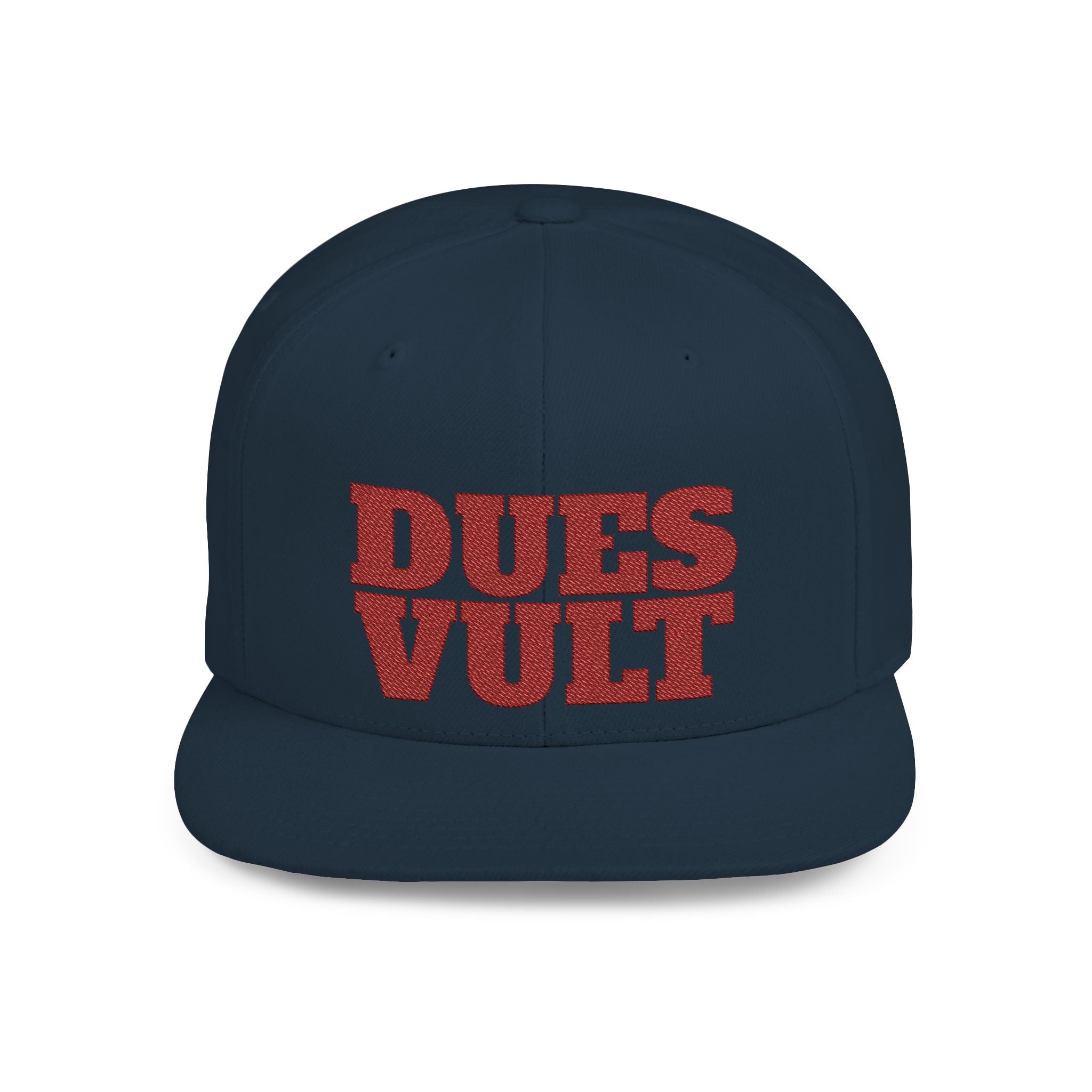 Dues Vult Flat Bill Snapback Hat