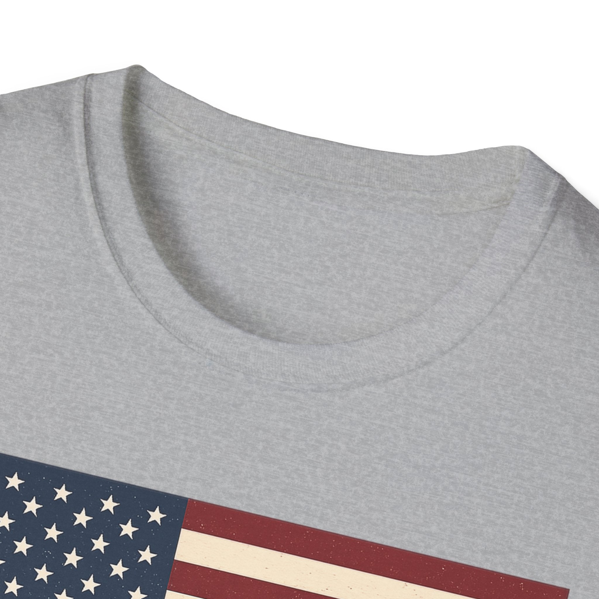 American Flag Softstyle Cotton Shirt T-Shirt