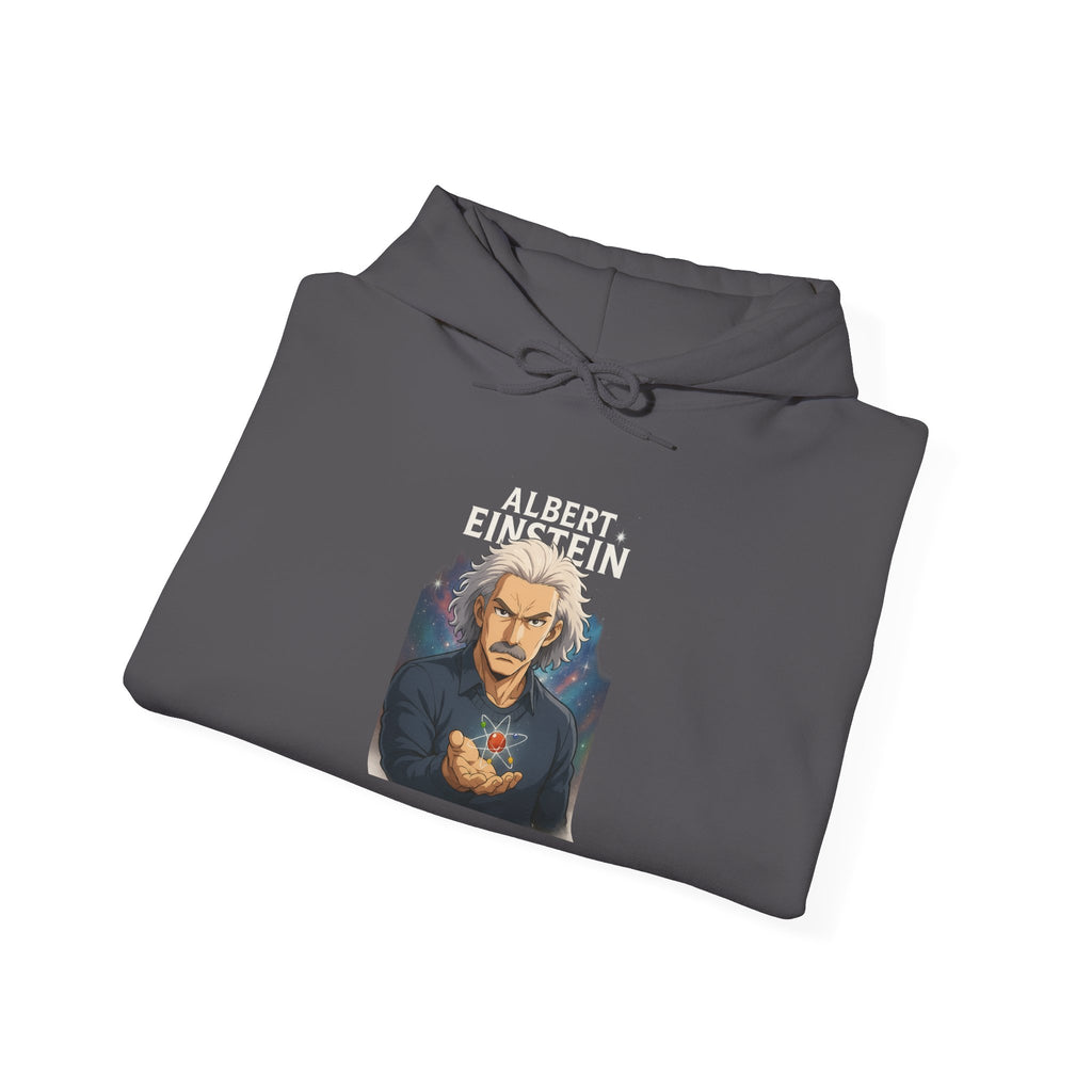 Albert Einstein Inspired Unisex Pull Over Hoodie, Albert Einstein Sweatshirt