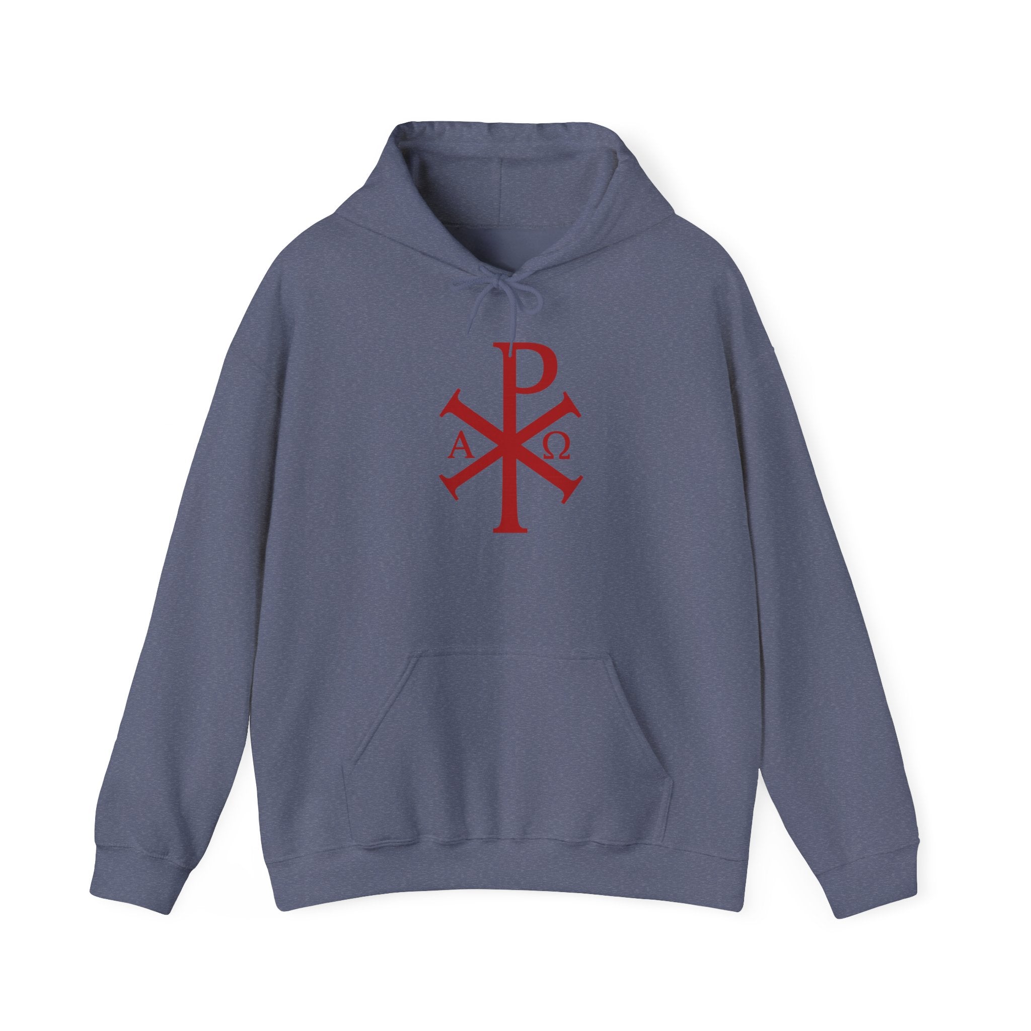 Pi Chi Rho Red Design Graphic Pull Over Hoodie Sweatshirt