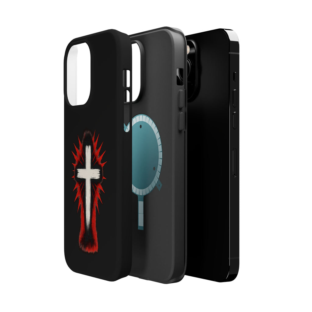 Crucifix Magnetic Impact Resistant Phone Case