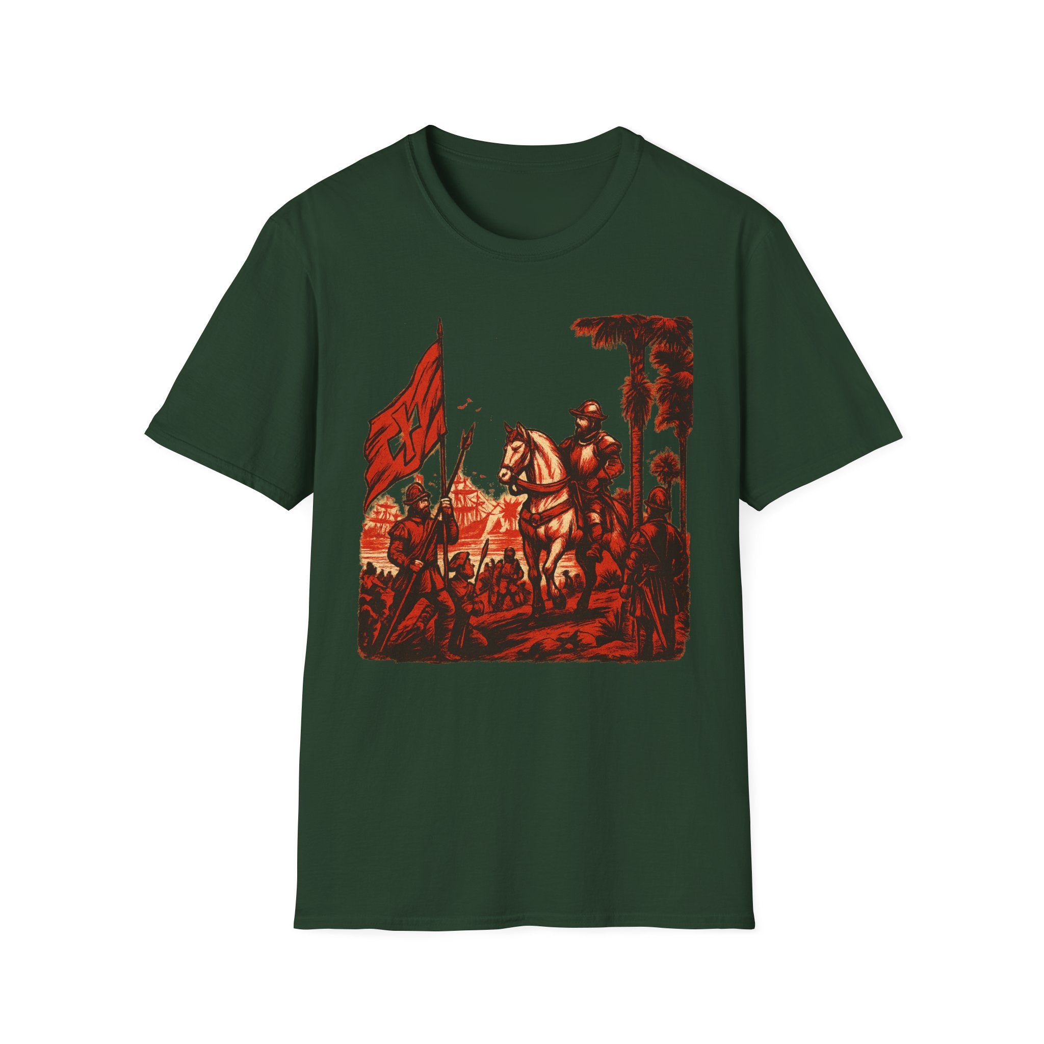 Vintage Conquistador Unisex Softstyle T-Shirt