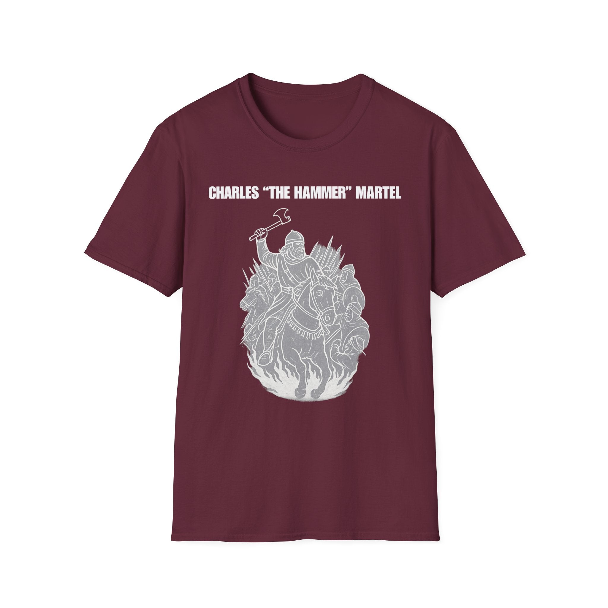 Charles "The Hammer" Martel Softstyle Cotton T-Shirt